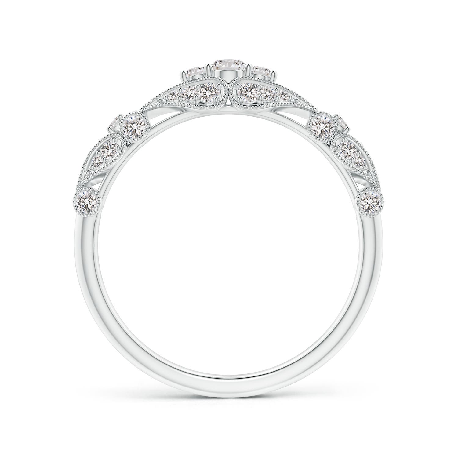 I-J, I1-I2 / 0.36 CT / 14 KT White Gold