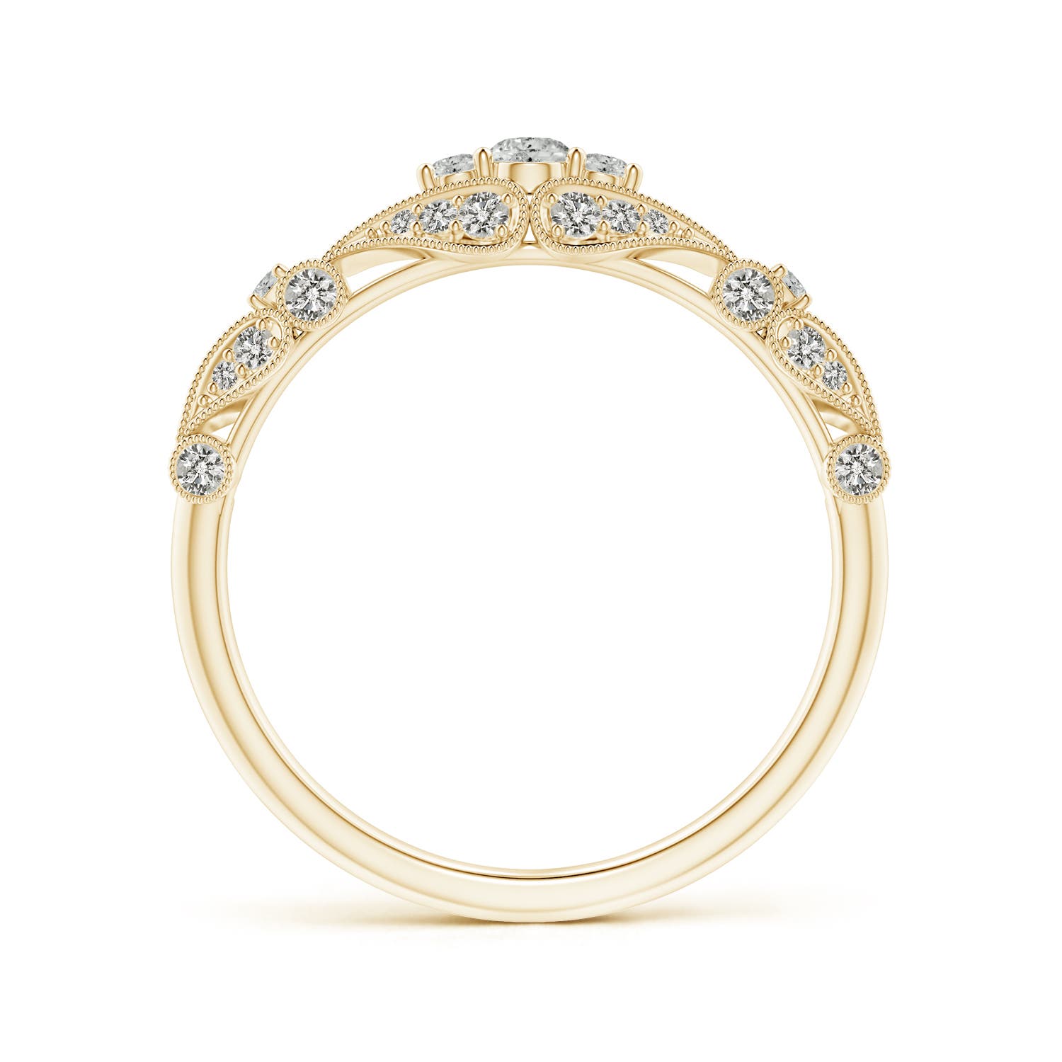 K, I3 / 0.36 CT / 14 KT Yellow Gold