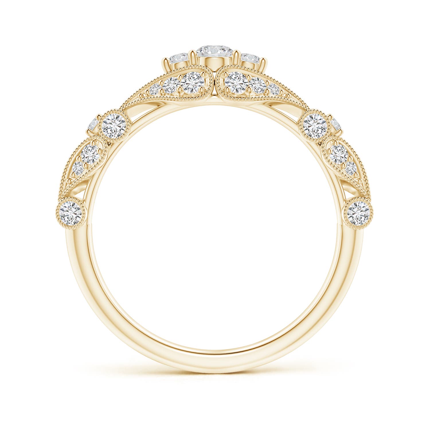 H, SI2 / 0.51 CT / 14 KT Yellow Gold