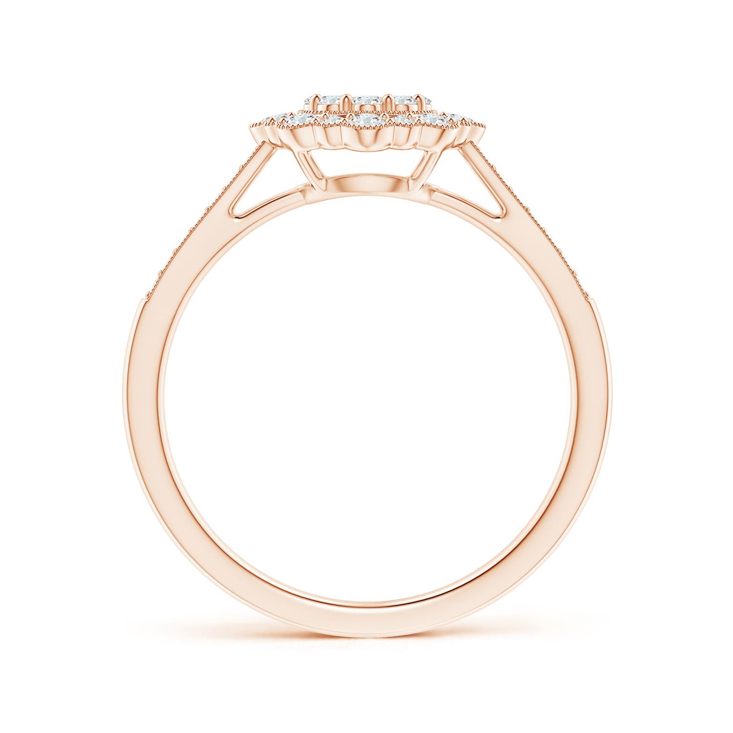 F-G, VS / 0.39 CT / 14 KT Rose Gold