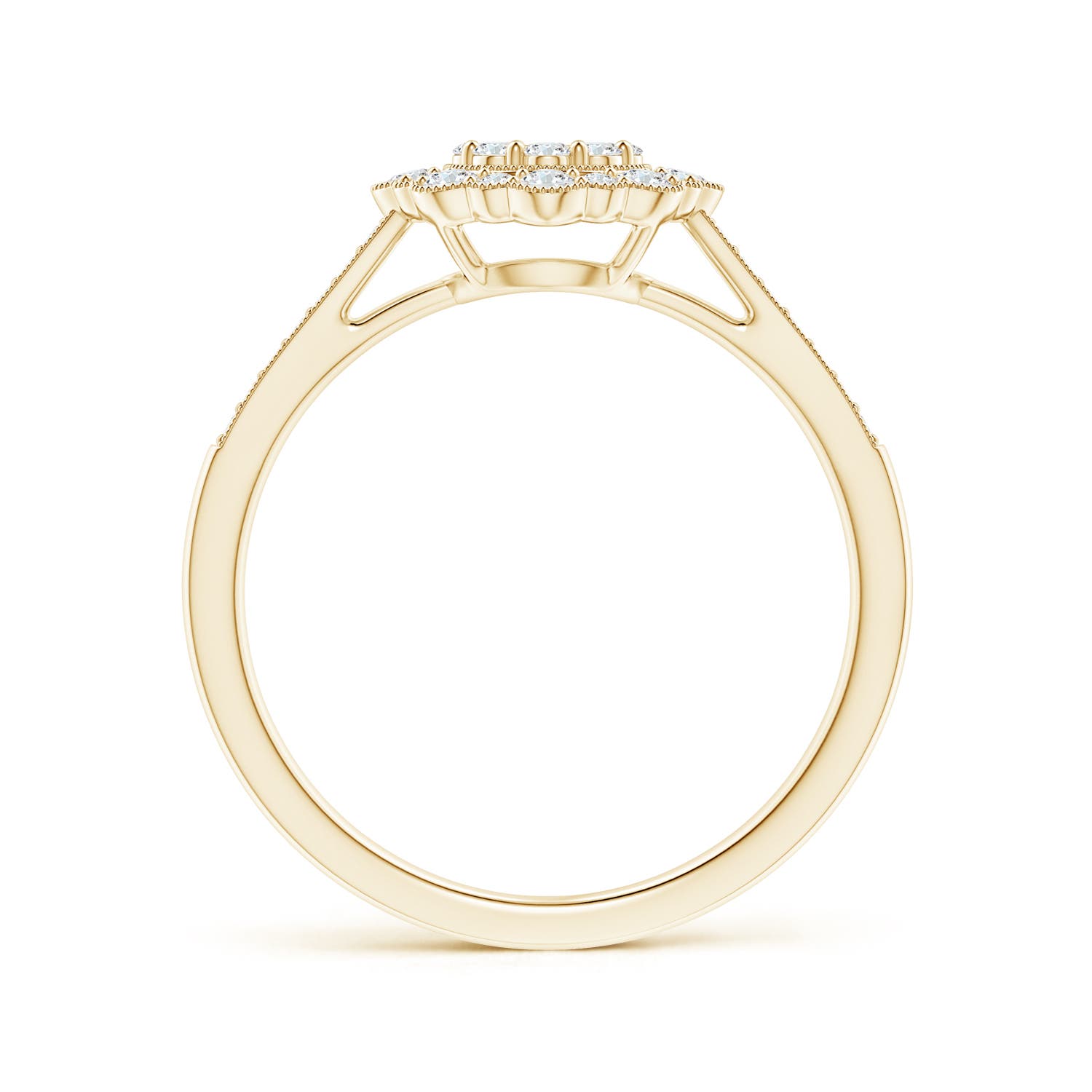 F-G, VS / 0.39 CT / 14 KT Yellow Gold