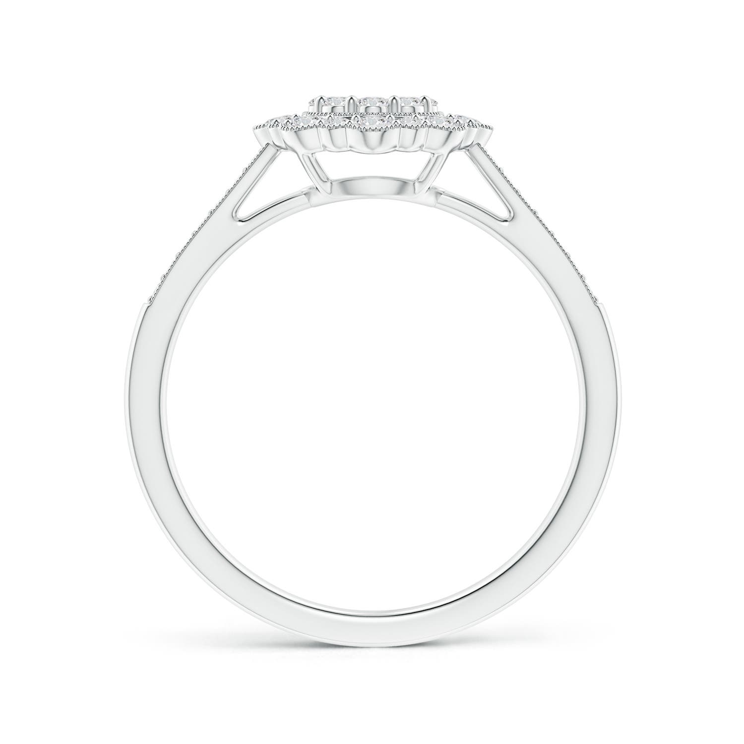 H, SI2 / 0.39 CT / 14 KT White Gold