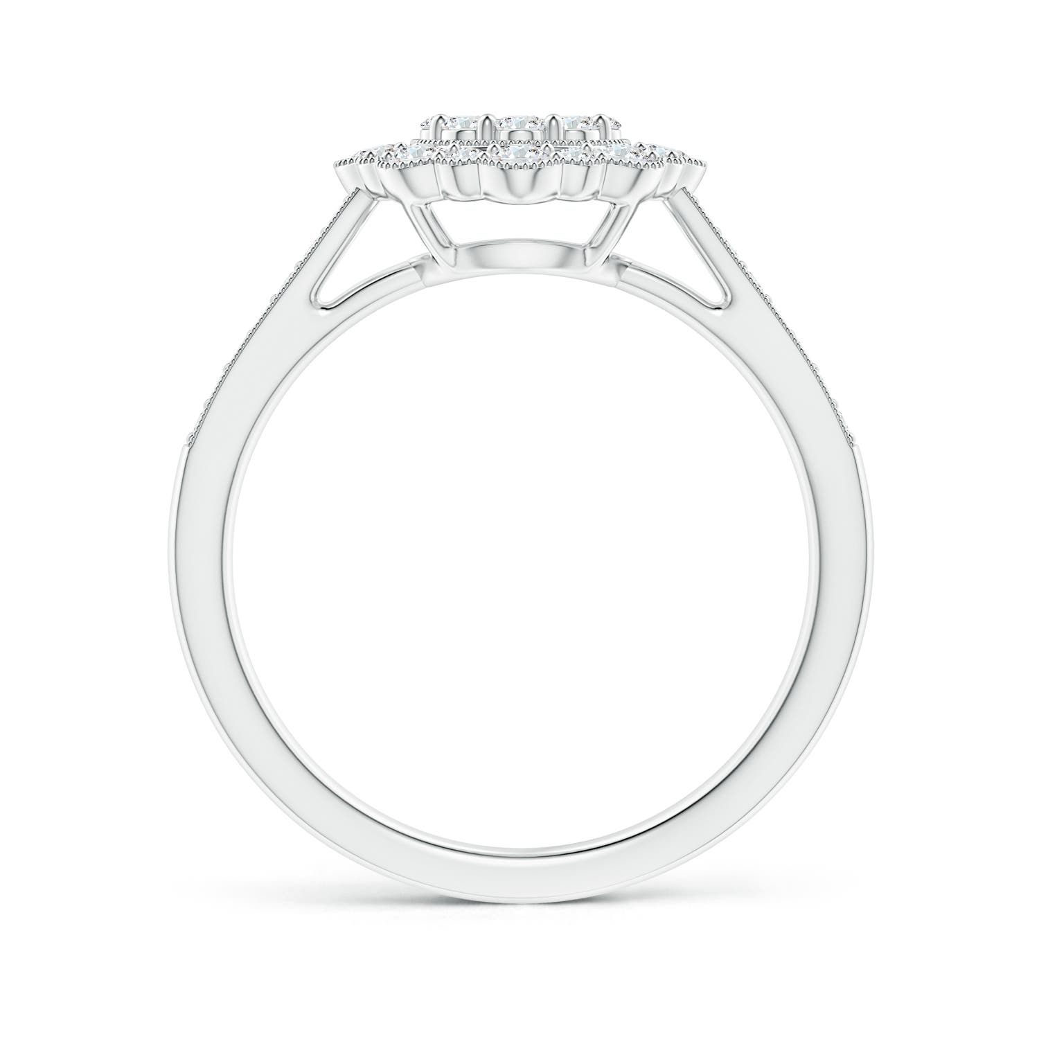 F-G, VS / 0.51 CT / 14 KT White Gold