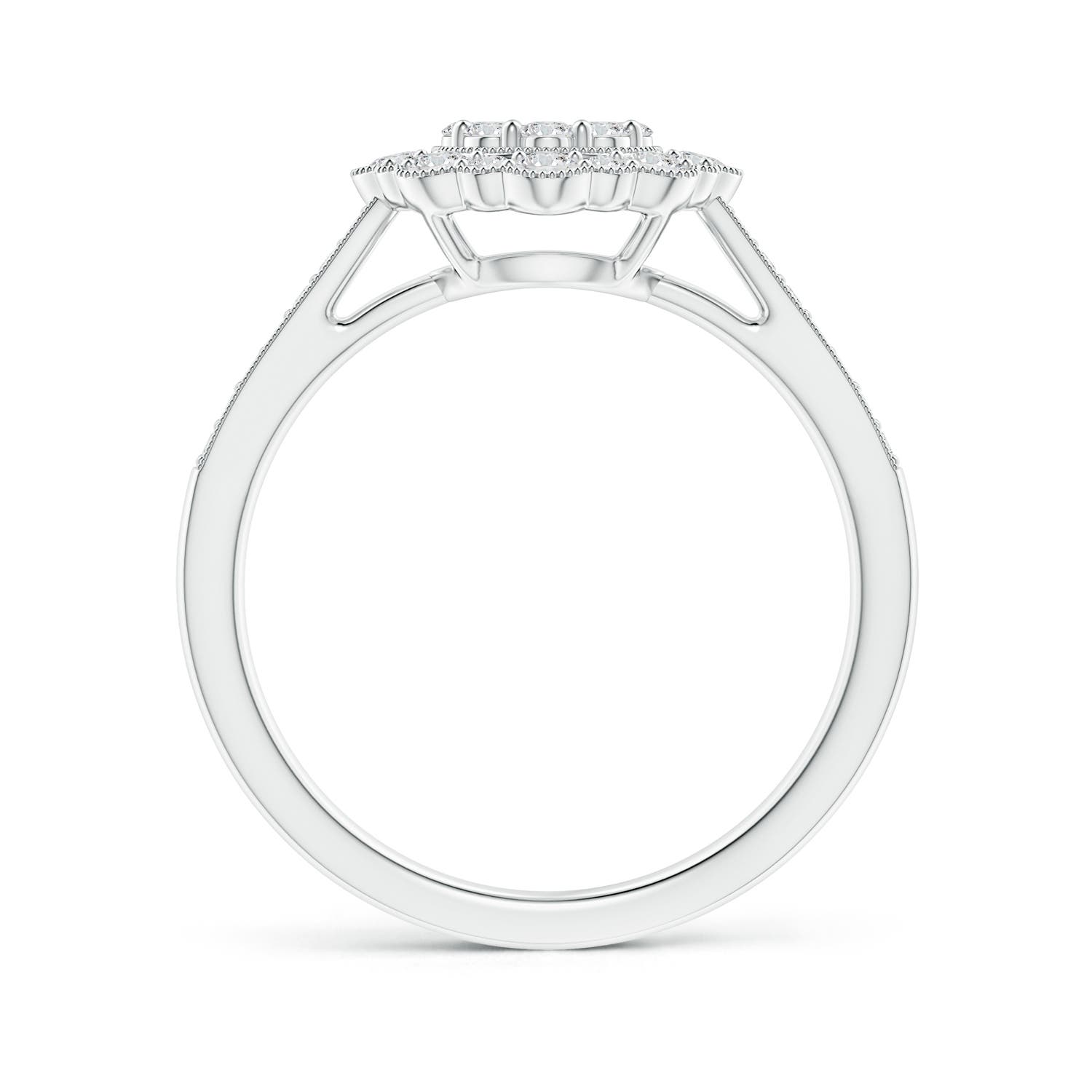 H, SI2 / 0.51 CT / 14 KT White Gold