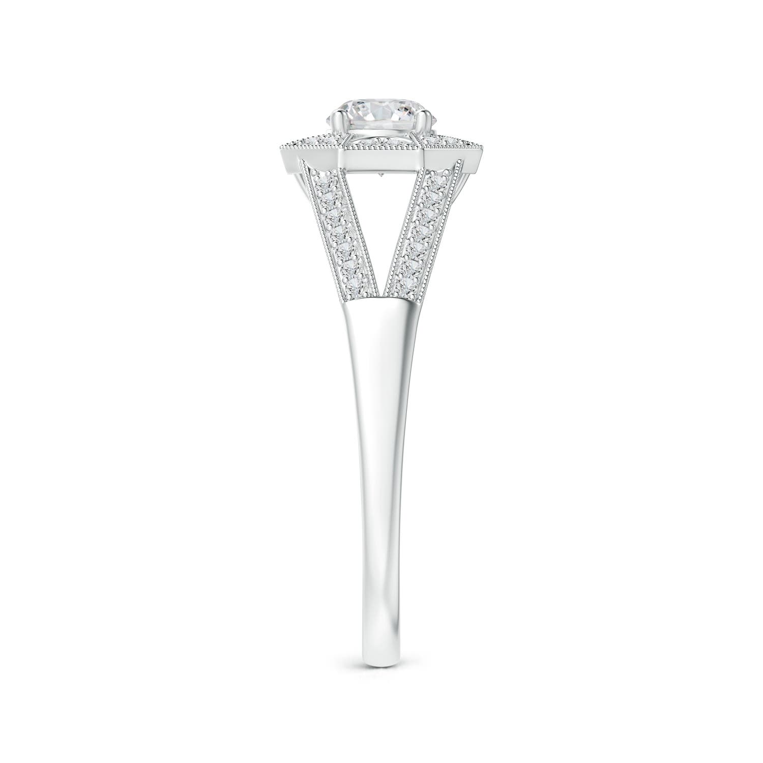 H, SI2 / 0.53 CT / 14 KT White Gold