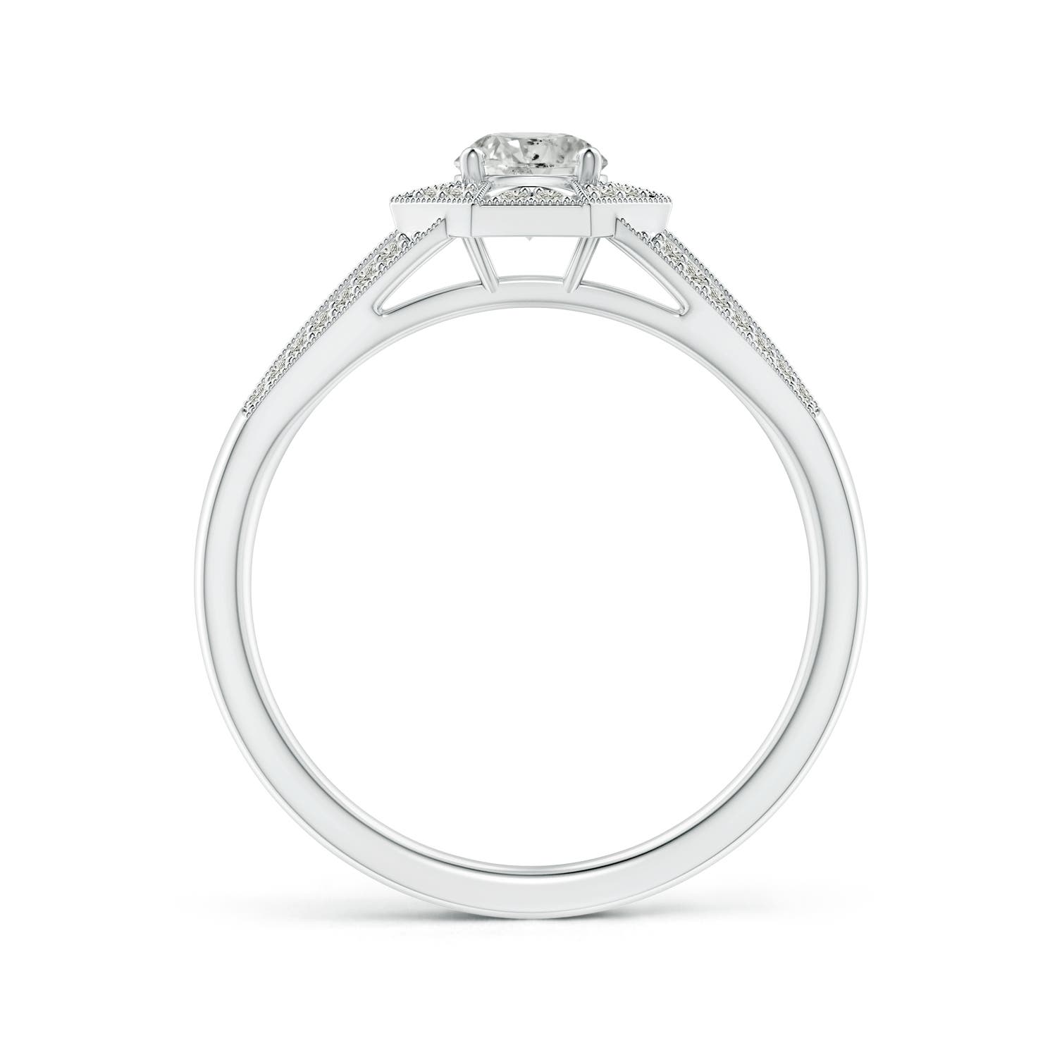 K, I3 / 0.53 CT / 14 KT White Gold