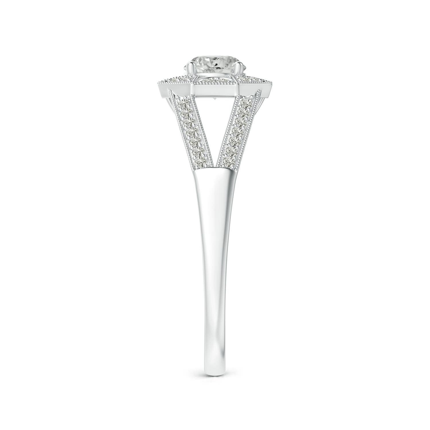 K, I3 / 0.53 CT / 14 KT White Gold