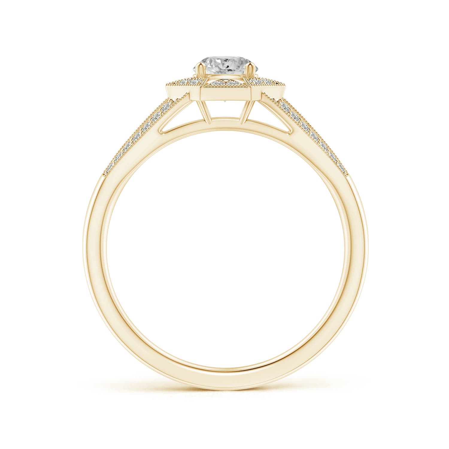 K, I3 / 0.53 CT / 14 KT Yellow Gold