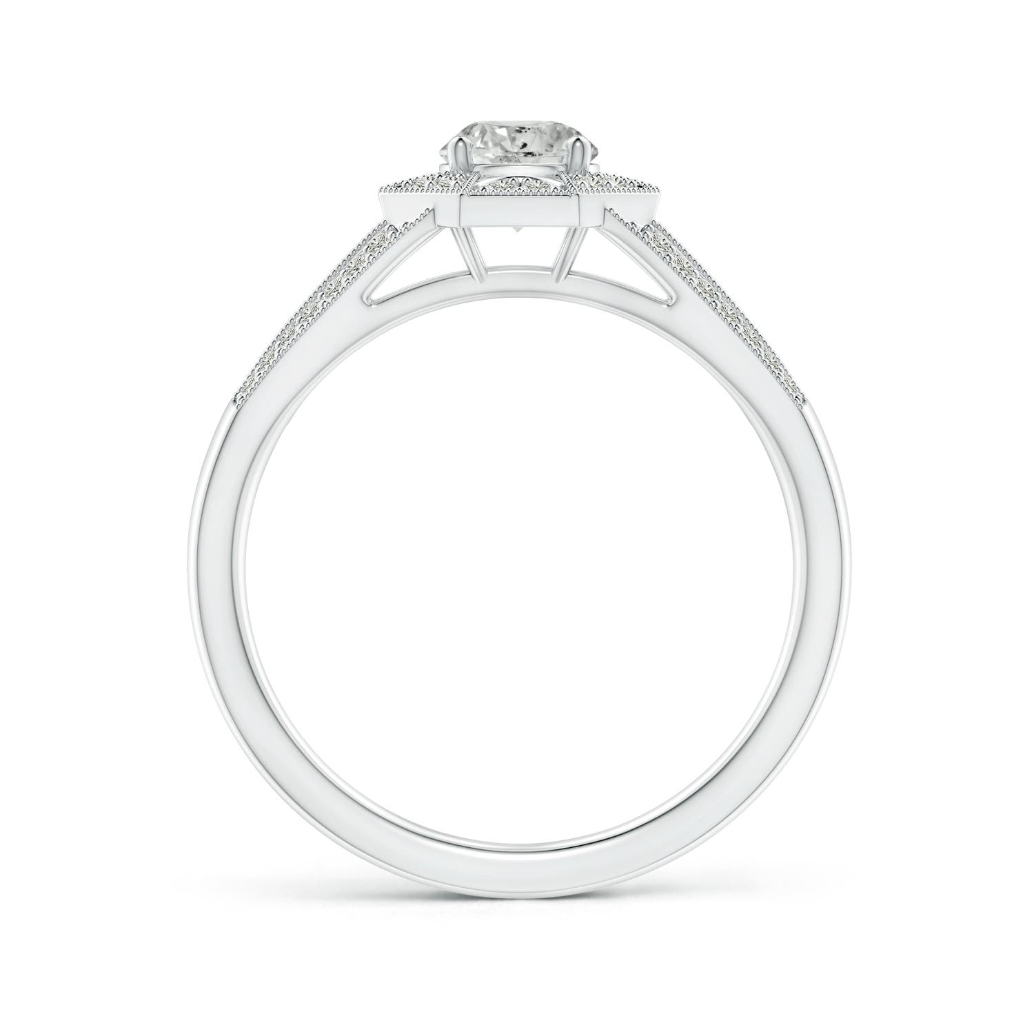 K, I3 / 0.65 CT / 14 KT White Gold