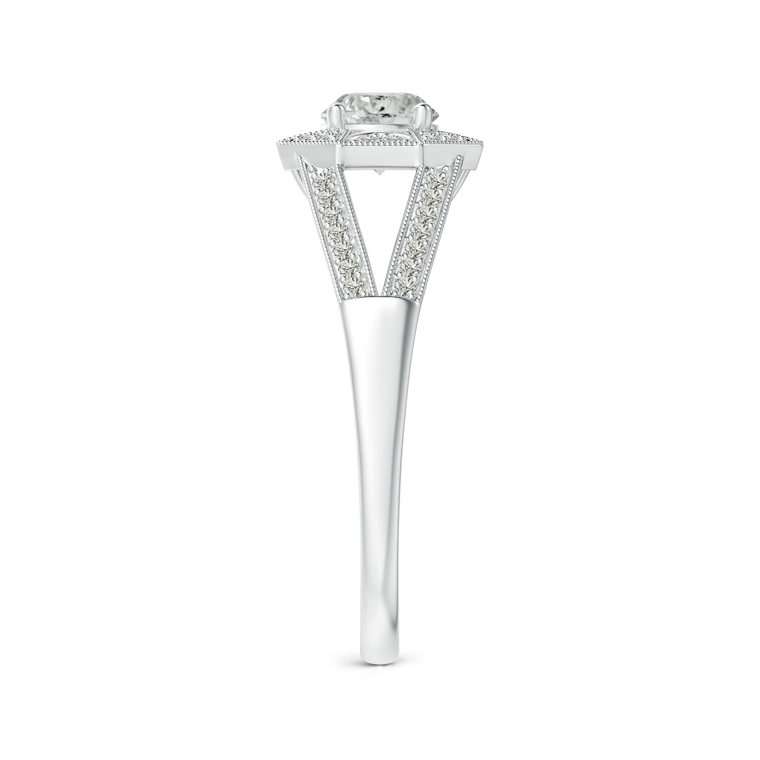 K, I3 / 0.65 CT / 14 KT White Gold