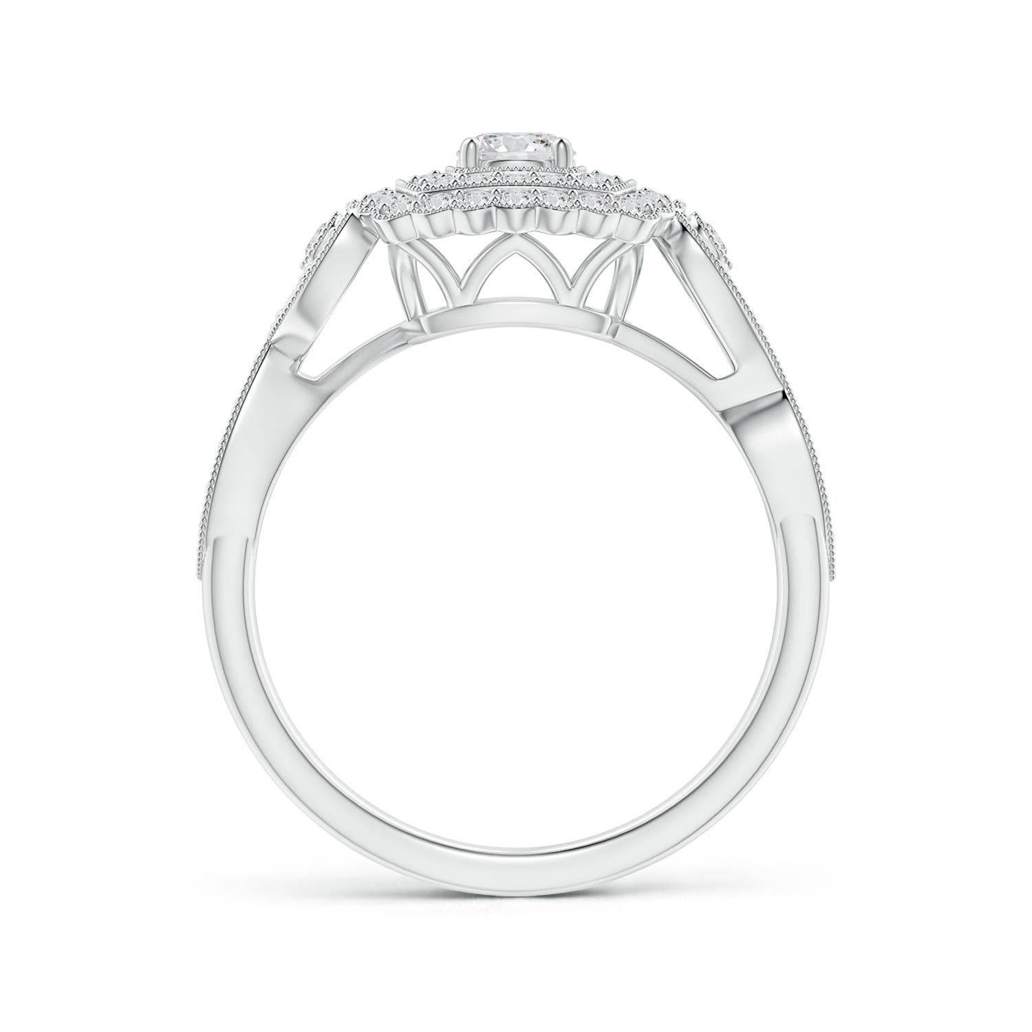 H, SI2 / 0.59 CT / 14 KT White Gold