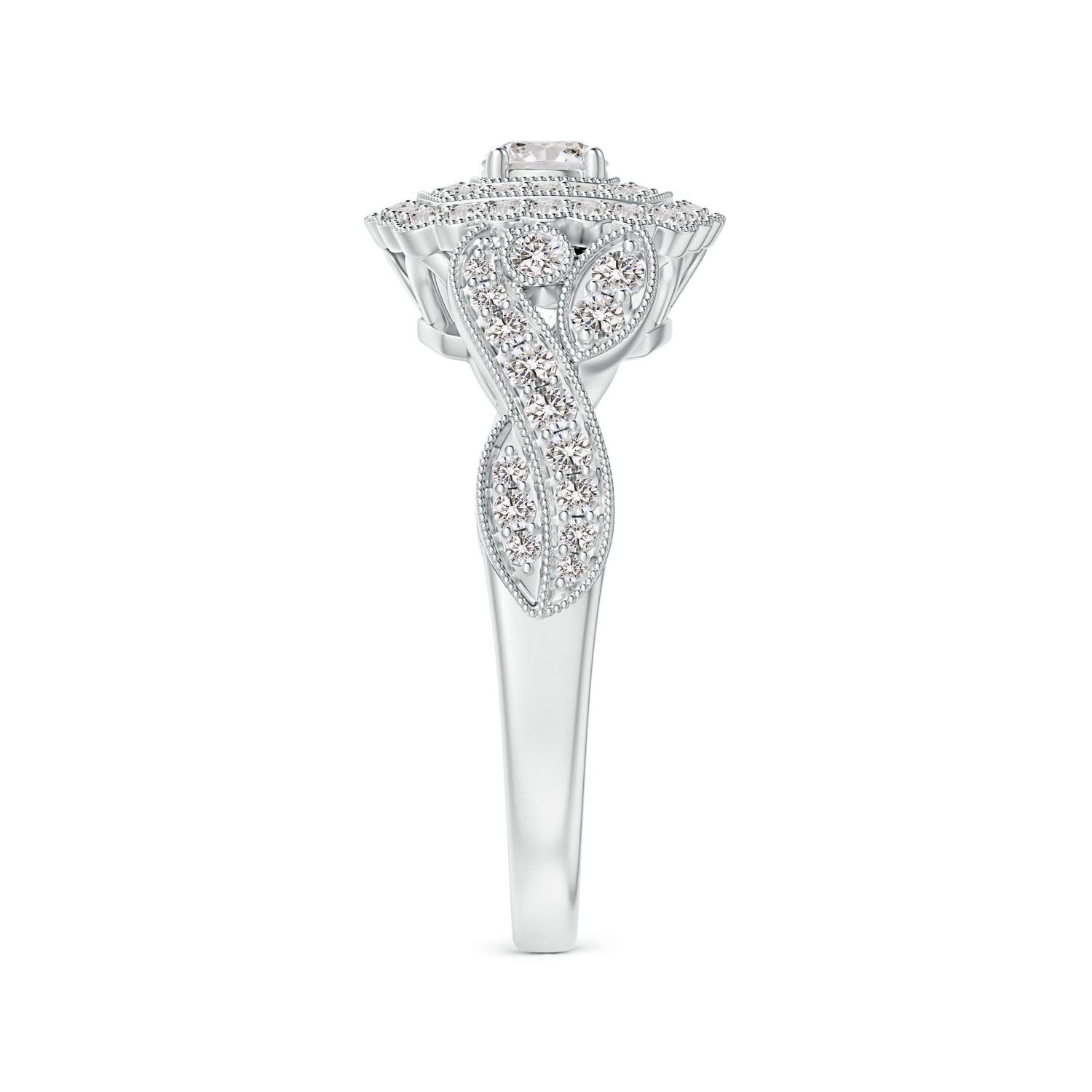 I-J, I1-I2 / 0.59 CT / 14 KT White Gold