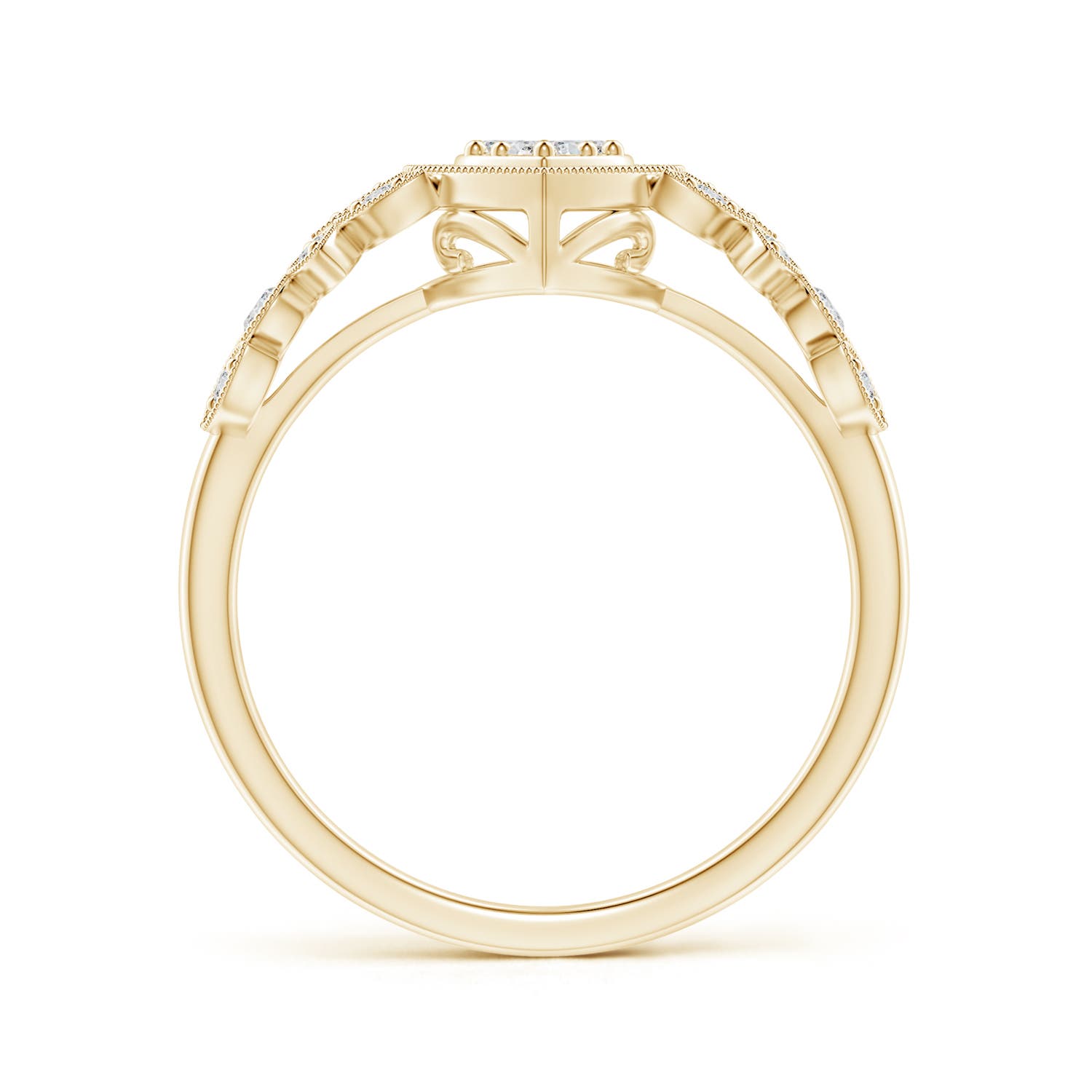 H, SI2 / 0.19 CT / 14 KT Yellow Gold