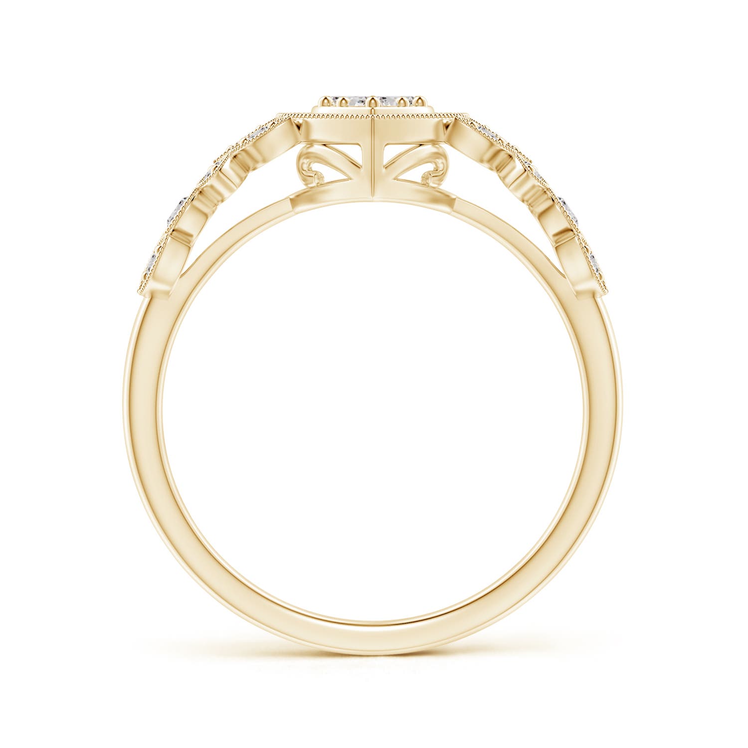 I-J, I1-I2 / 0.19 CT / 14 KT Yellow Gold