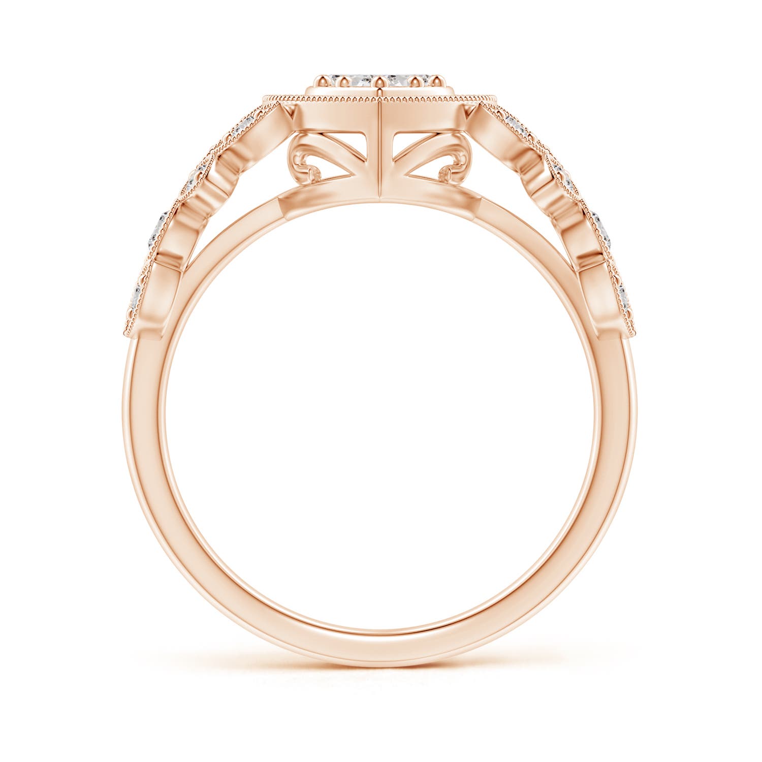 I-J, I1-I2 / 0.33 CT / 14 KT Rose Gold