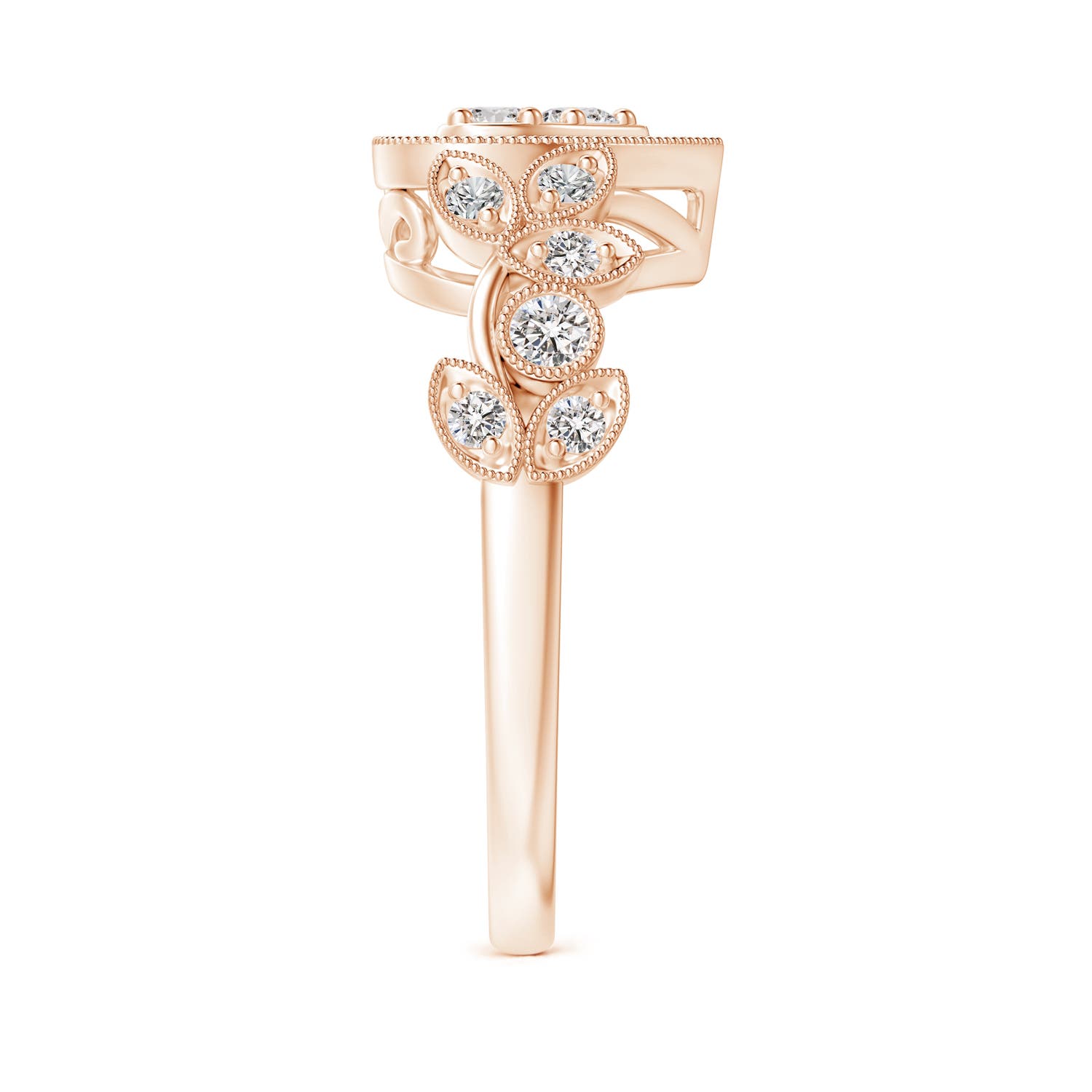 I-J, I1-I2 / 0.33 CT / 14 KT Rose Gold