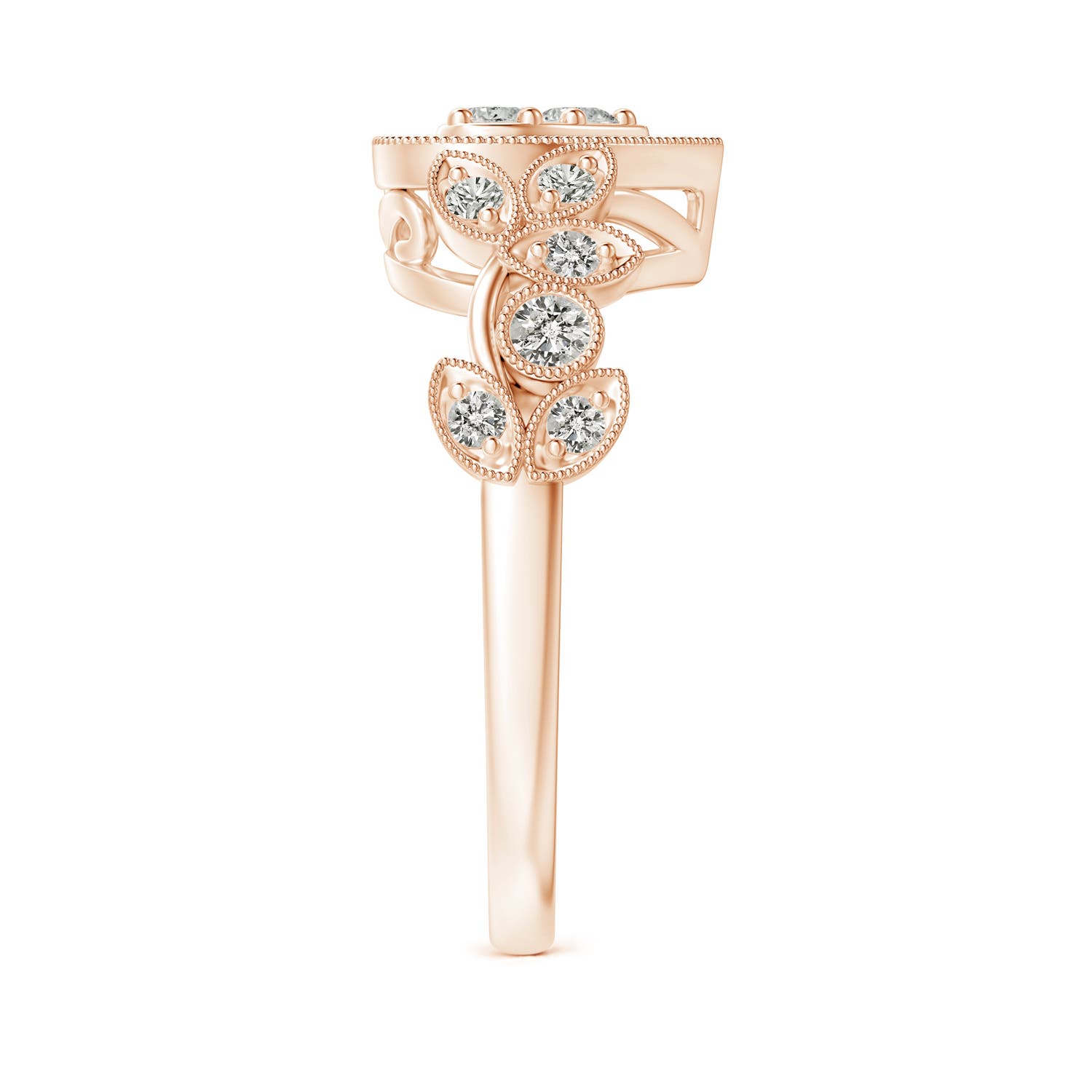 K, I3 / 0.33 CT / 14 KT Rose Gold