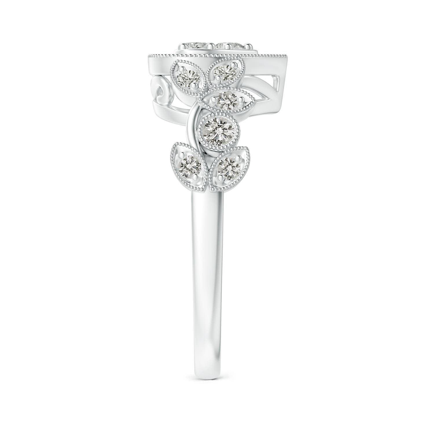 K, I3 / 0.33 CT / 14 KT White Gold