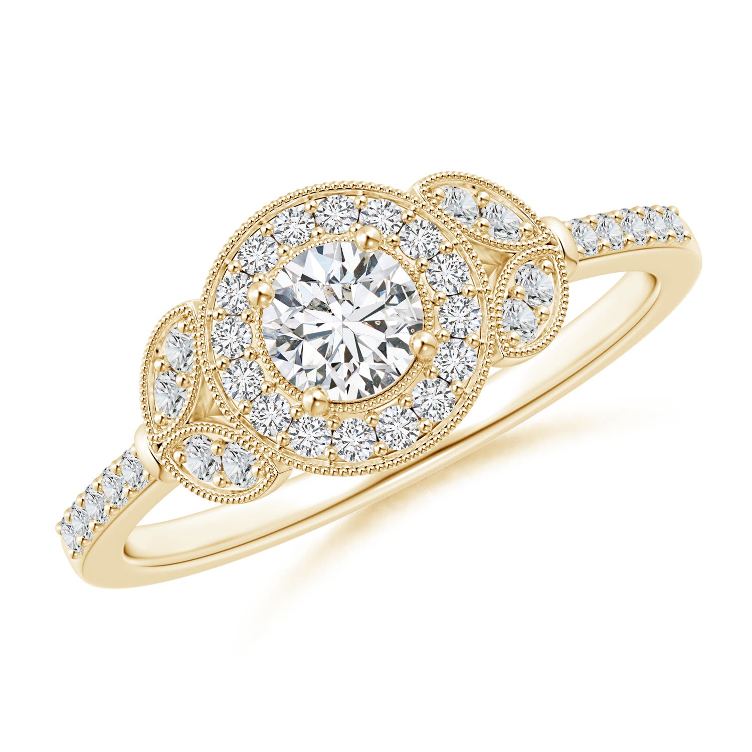 H, SI2 / 0.5 CT / 14 KT Yellow Gold