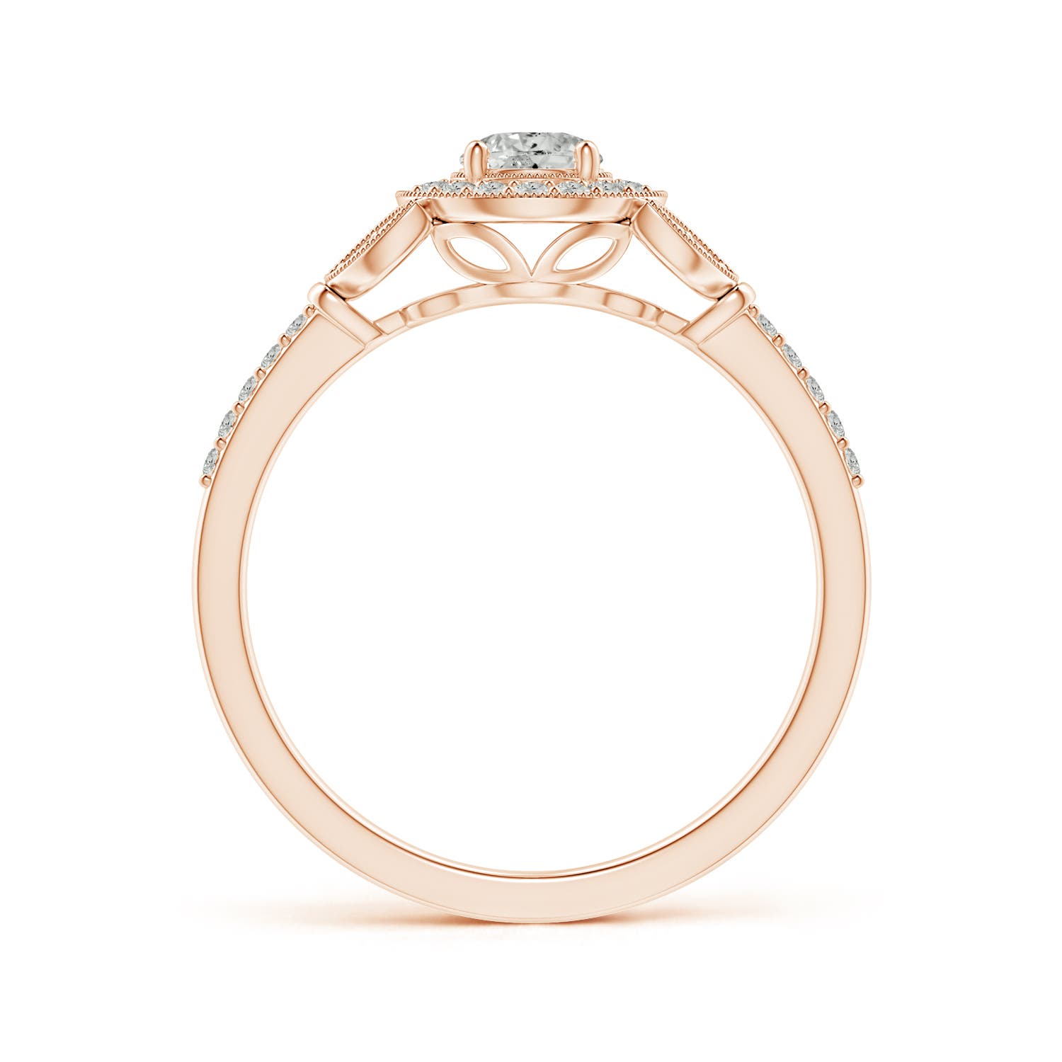 K, I3 / 0.5 CT / 14 KT Rose Gold