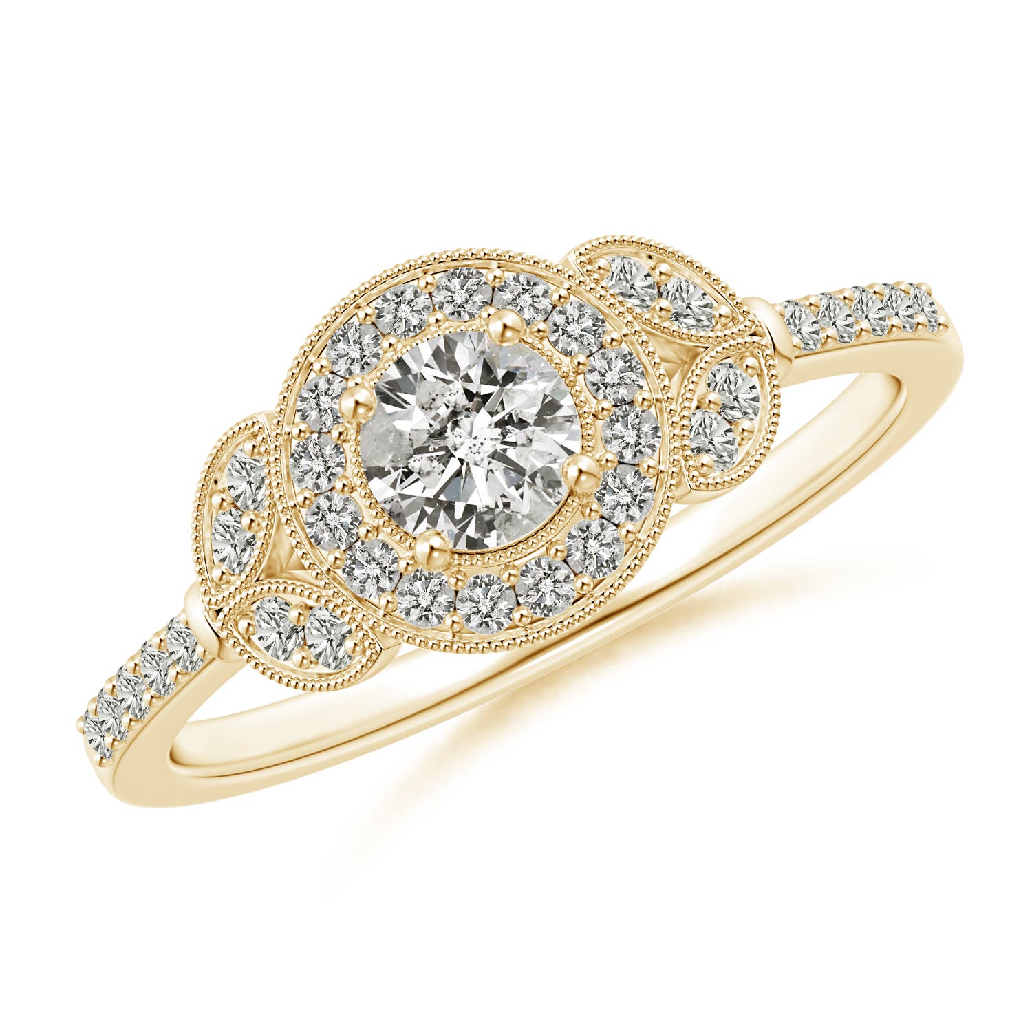 K, I3 / 0.5 CT / 14 KT Yellow Gold