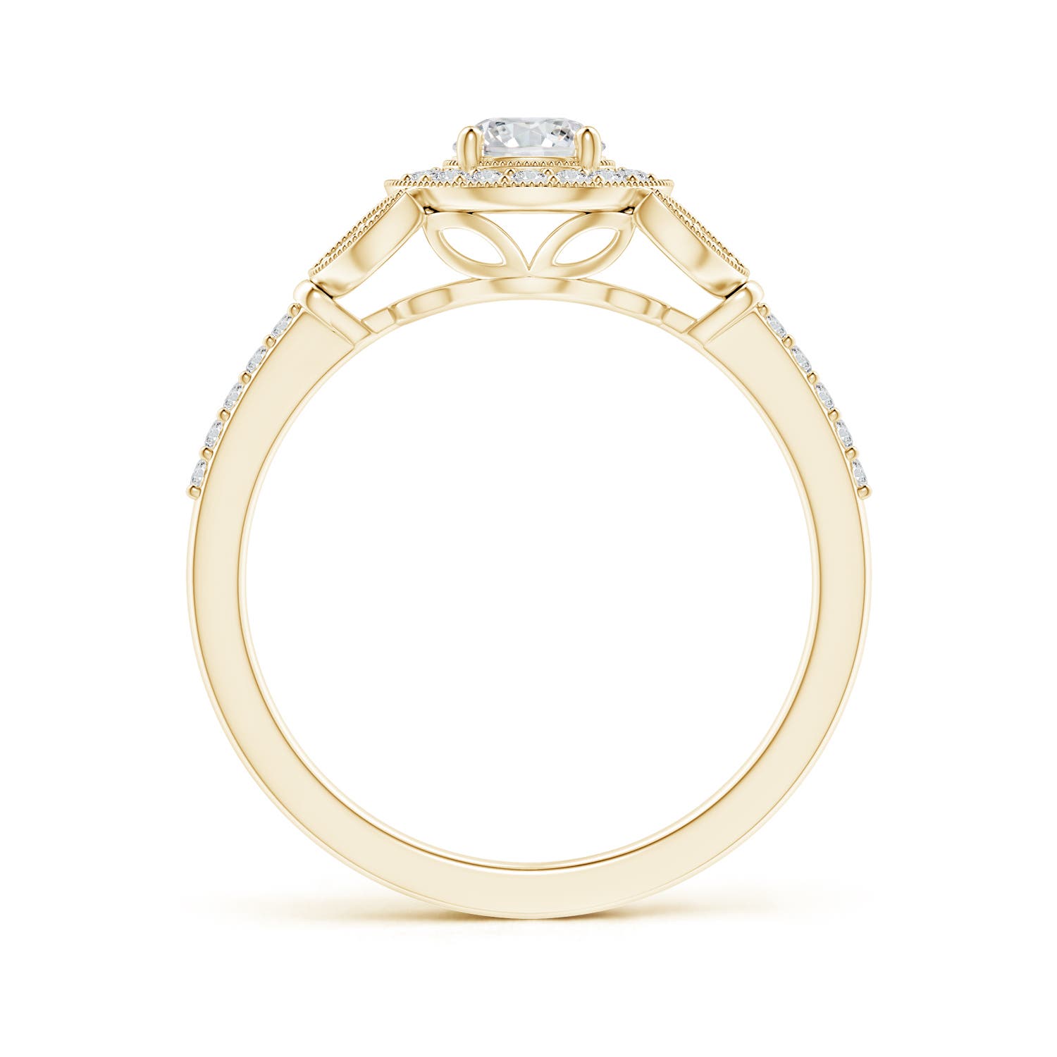 H, SI2 / 0.62 CT / 14 KT Yellow Gold