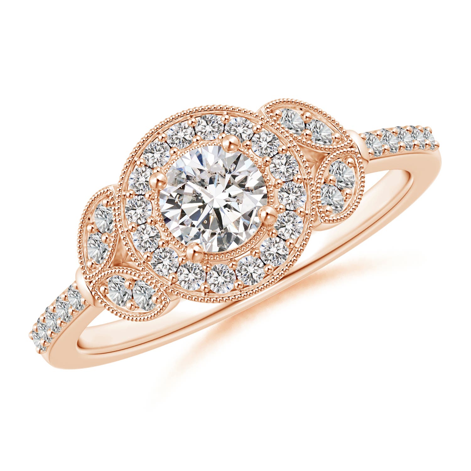 I-J, I1-I2 / 0.62 CT / 14 KT Rose Gold