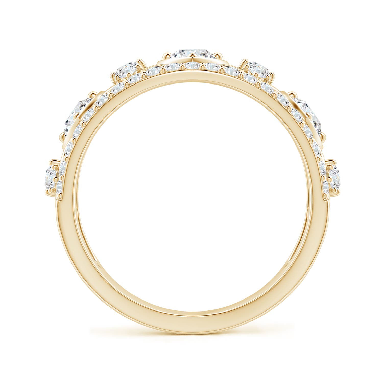 G, VS2 / 1.15 CT / 14 KT Yellow Gold