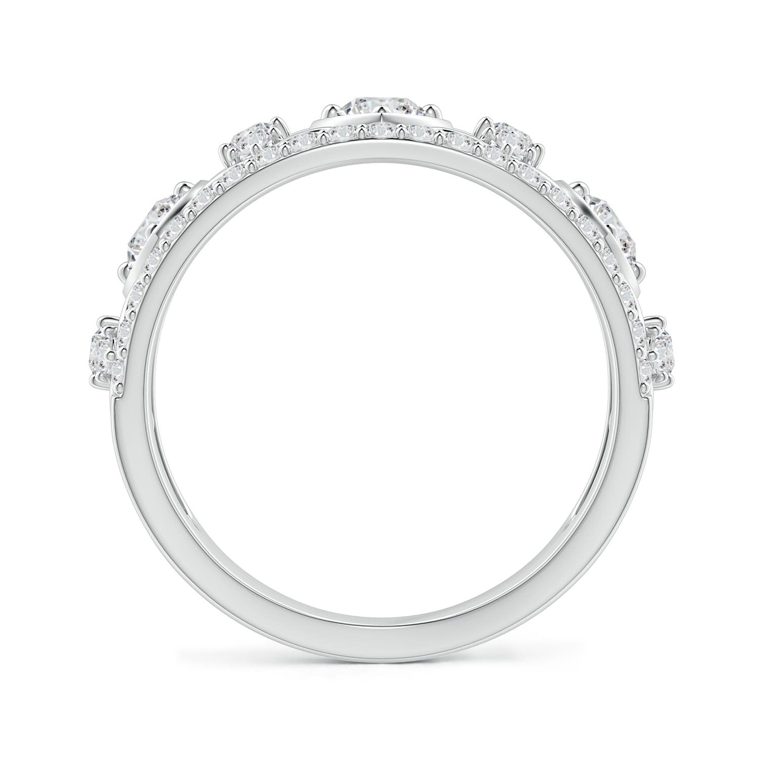 H, SI2 / 1.15 CT / 14 KT White Gold