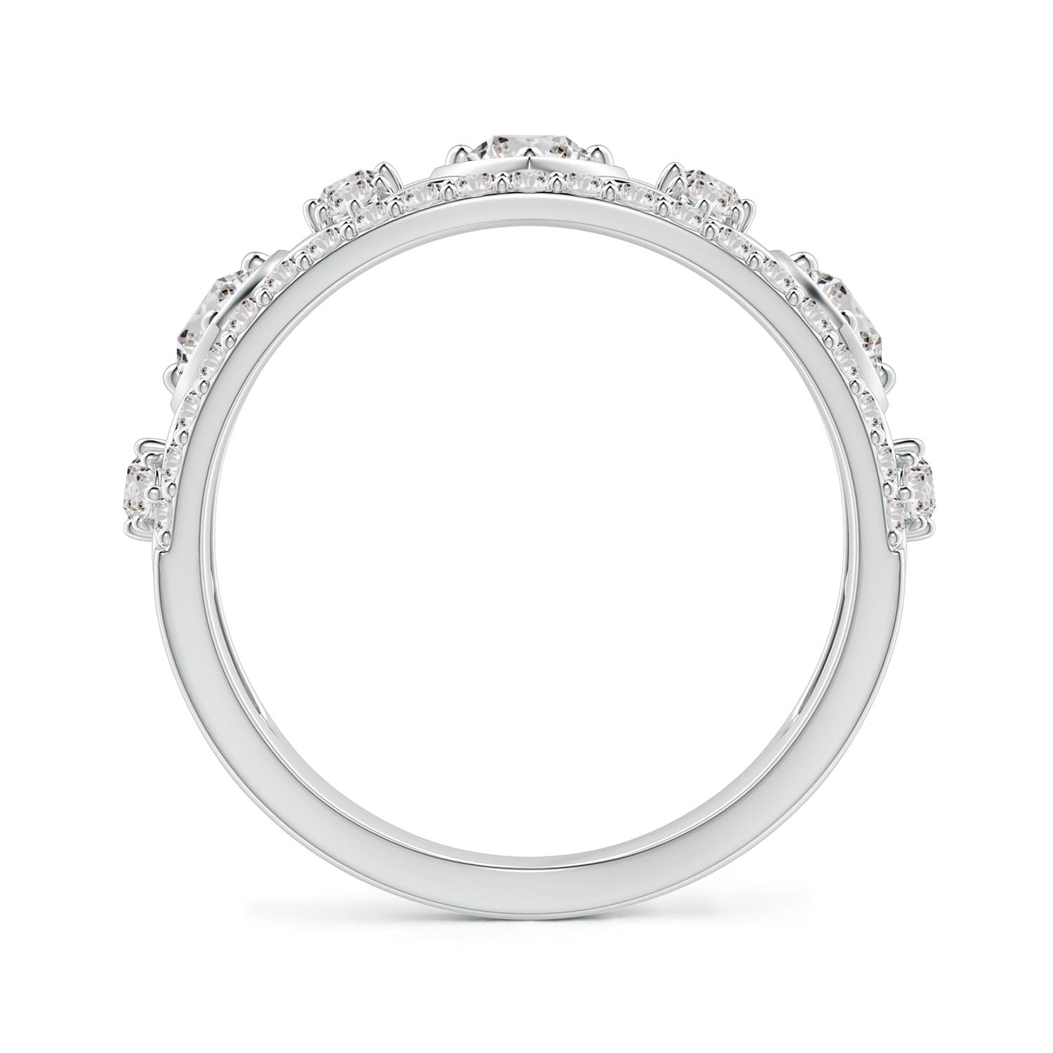 I-J, I1-I2 / 1.15 CT / 14 KT White Gold