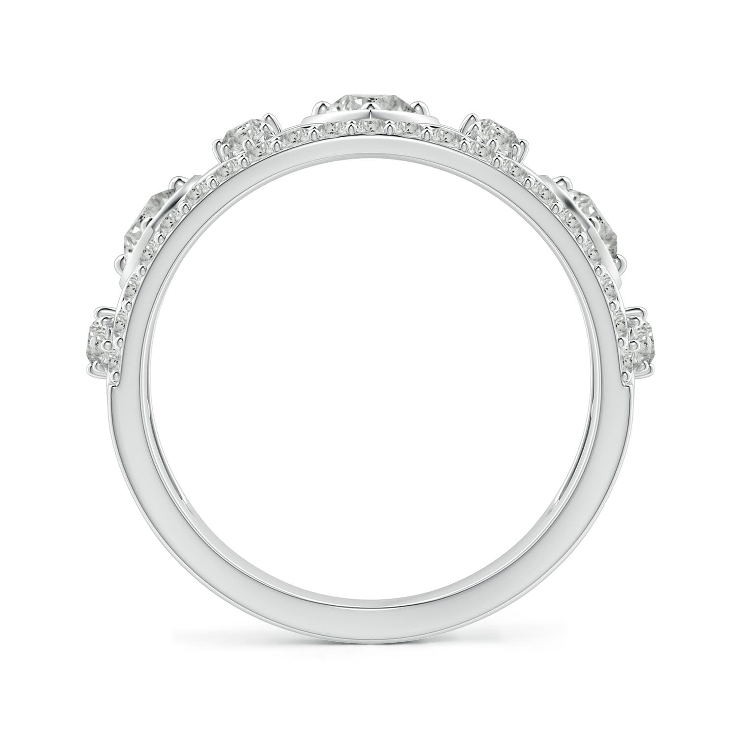 K, I3 / 1.15 CT / 14 KT White Gold