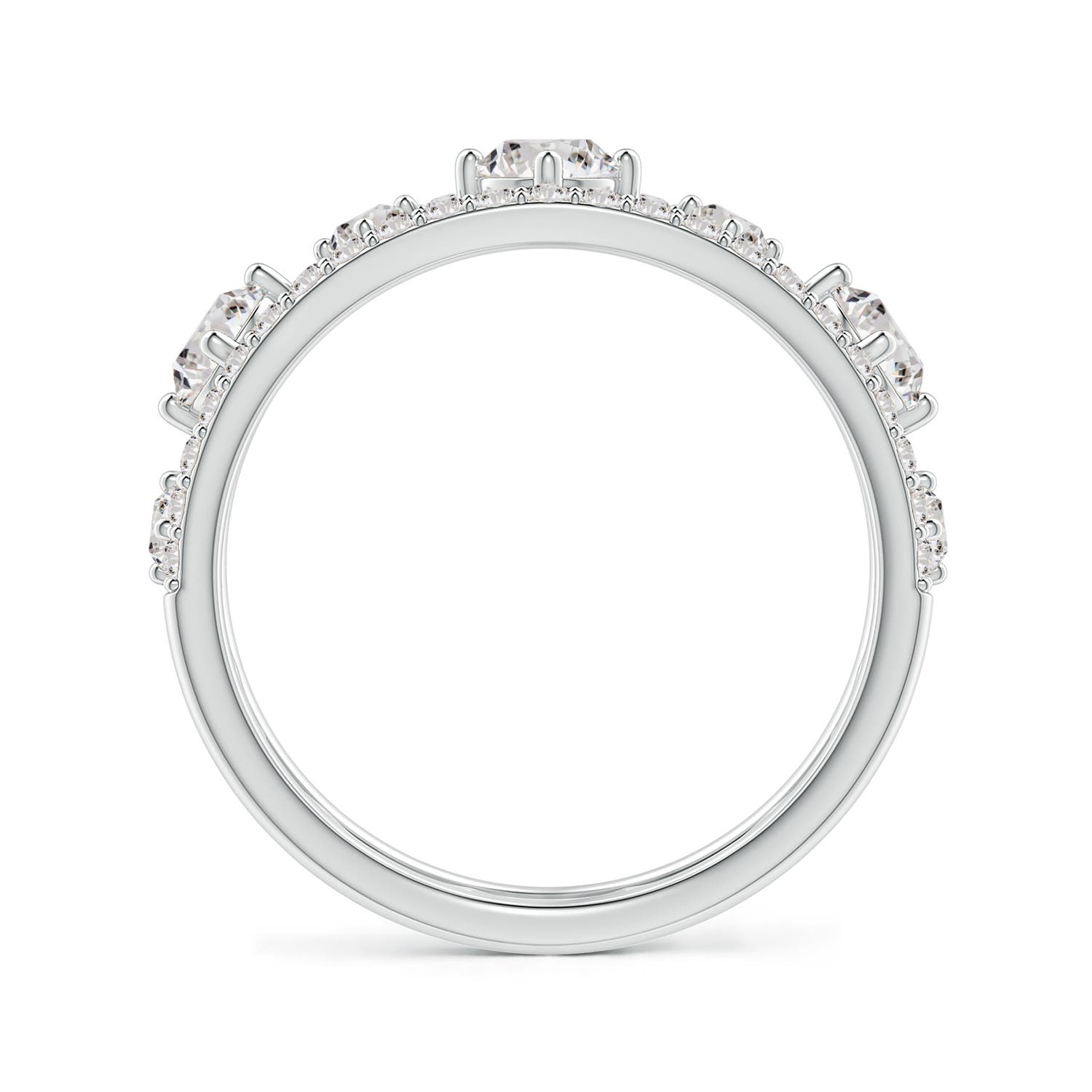 I-J, I1-I2 / 1.06 CT / 14 KT White Gold