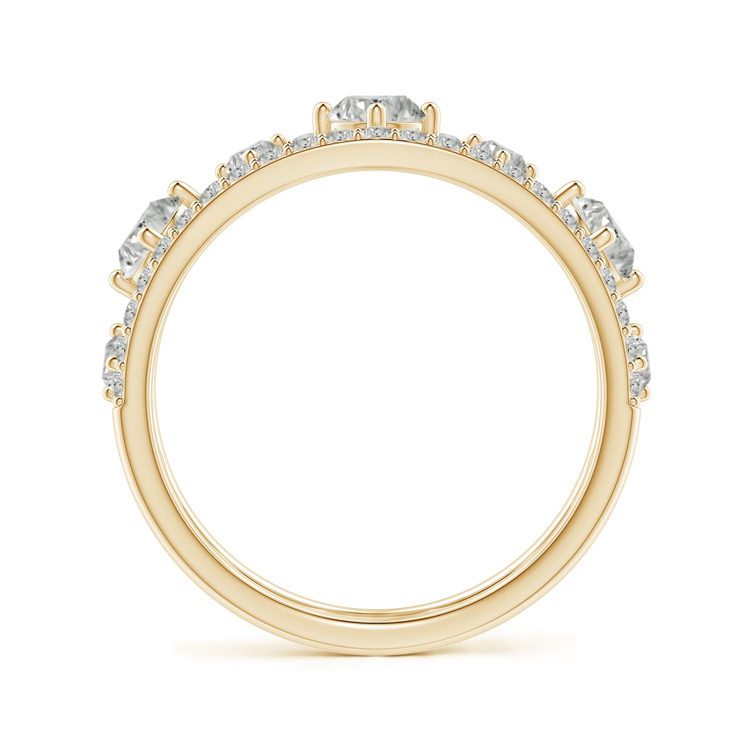 K, I3 / 1.06 CT / 14 KT Yellow Gold