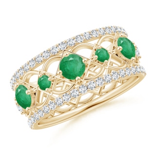 Round A Emerald
