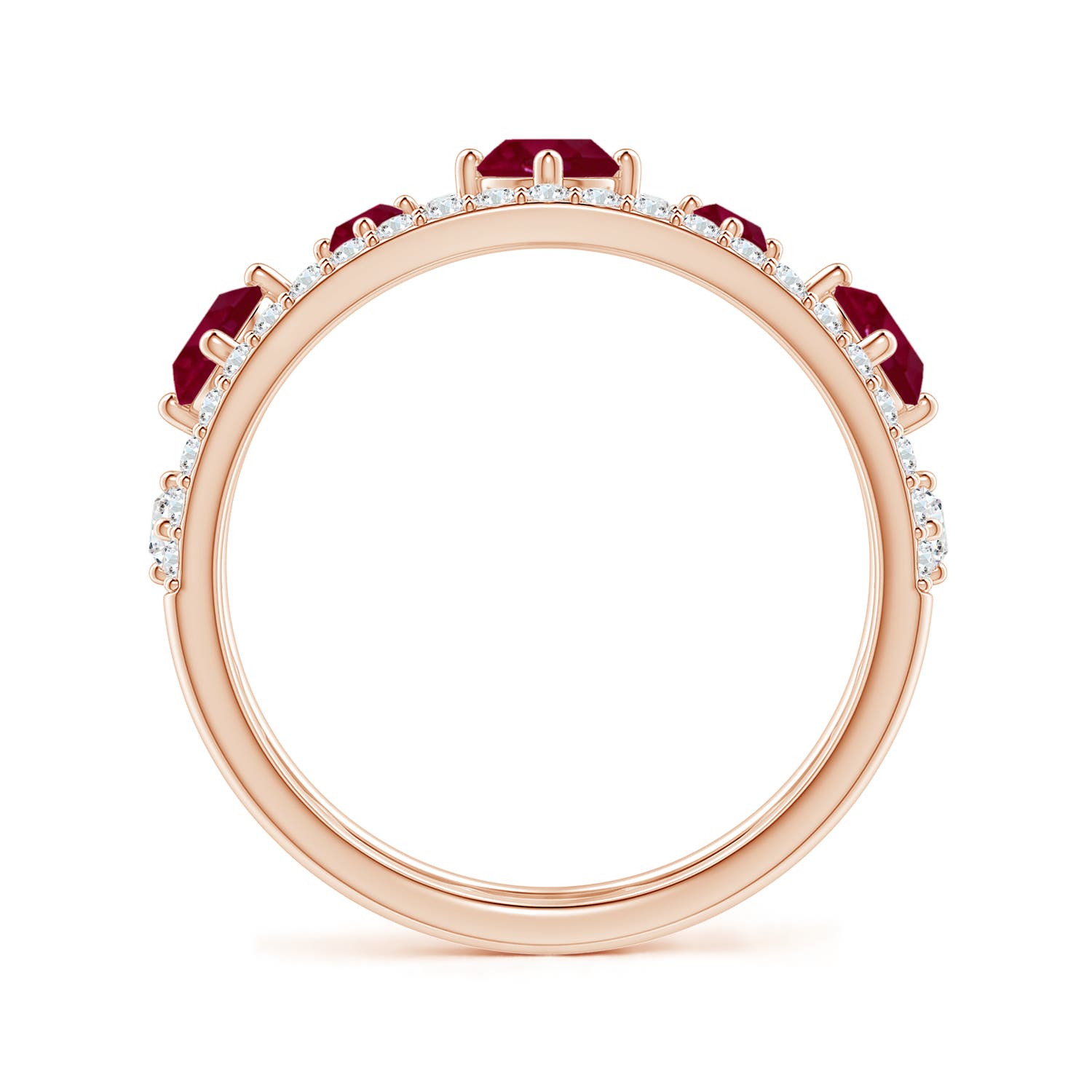 A - Ruby / 1.27 CT / 14 KT Rose Gold