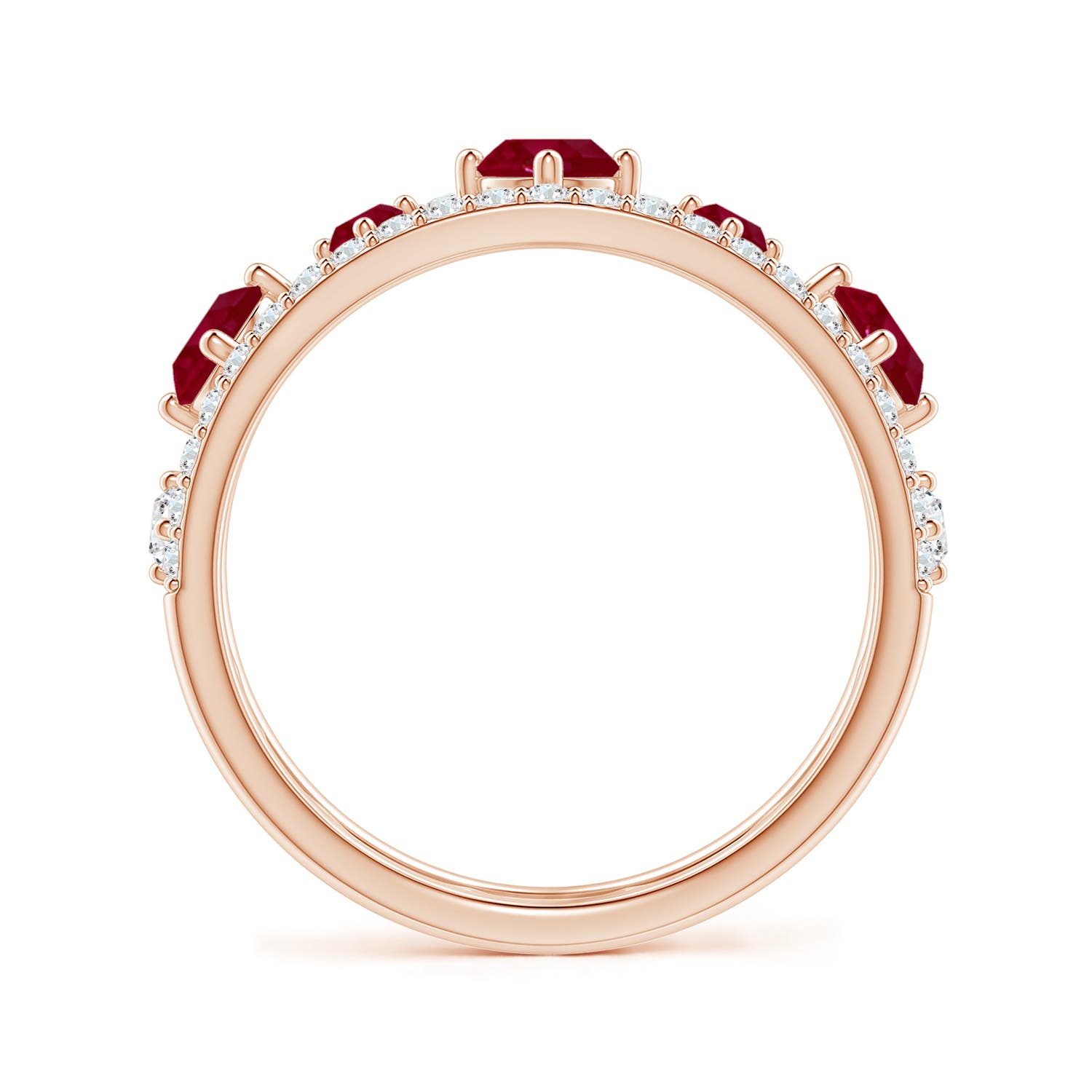 AA - Ruby / 1.27 CT / 14 KT Rose Gold