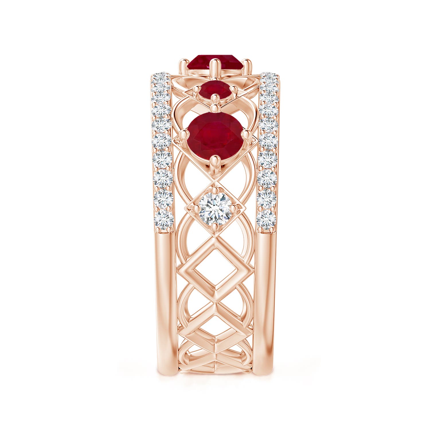 AA - Ruby / 1.27 CT / 14 KT Rose Gold