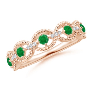 Round AA Emerald