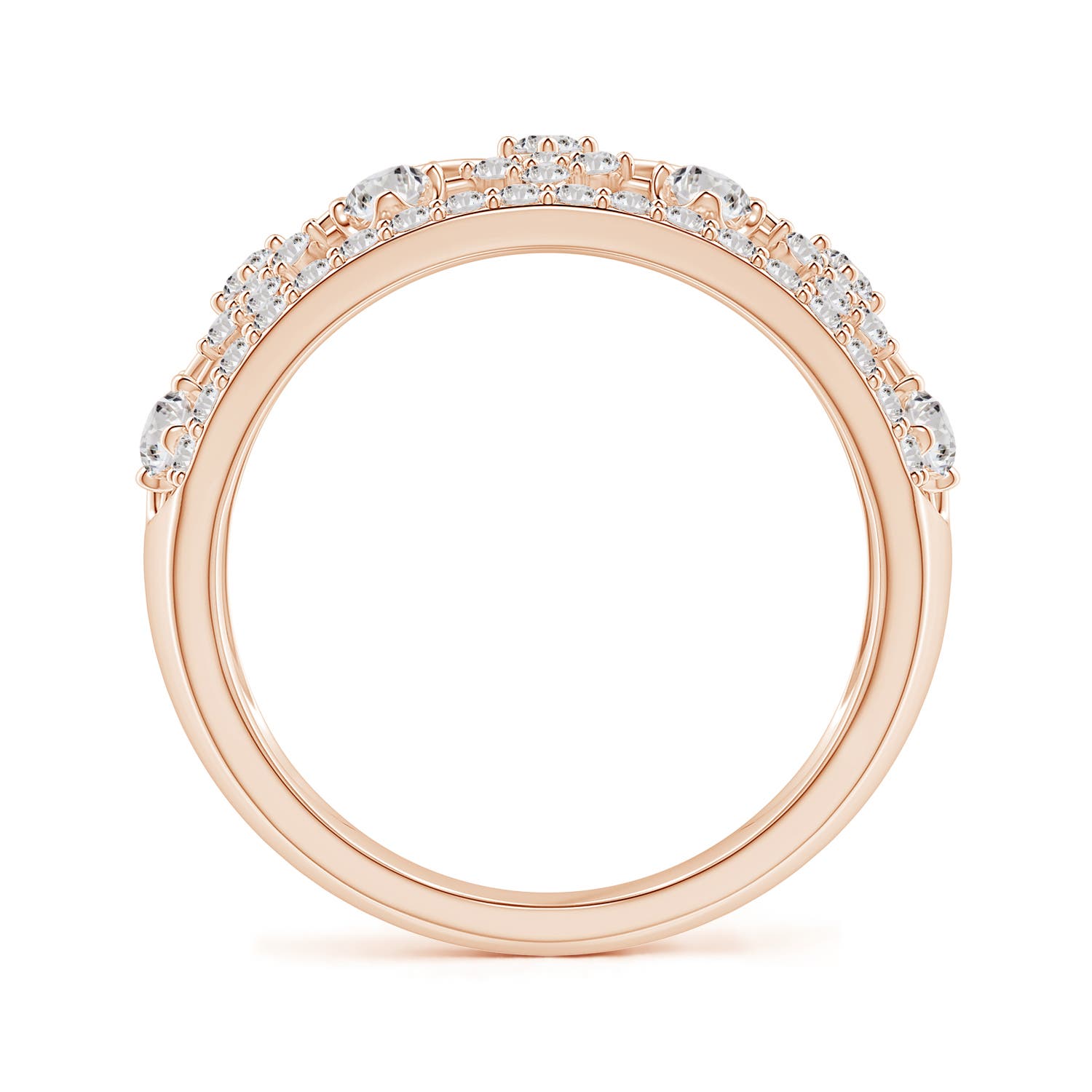 I-J, I1-I2 / 1.16 CT / 14 KT Rose Gold