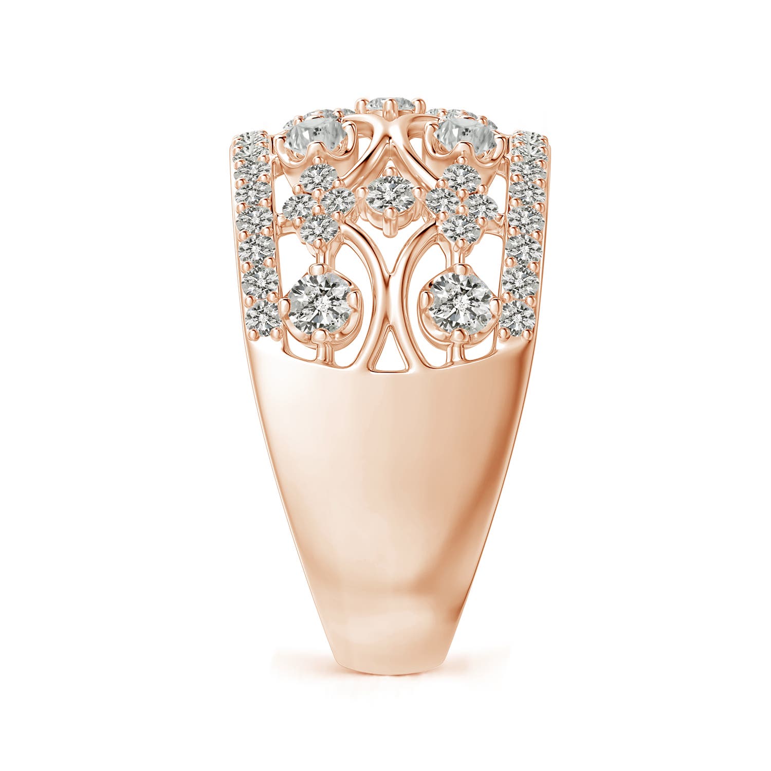 K, I3 / 1.16 CT / 14 KT Rose Gold