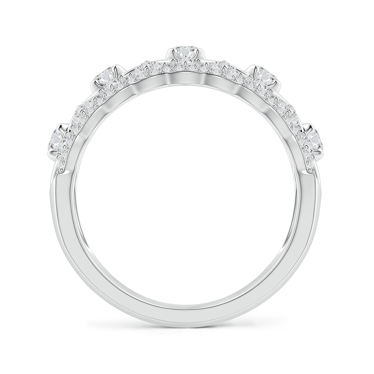 H, SI2 / 1.02 CT / 14 KT White Gold