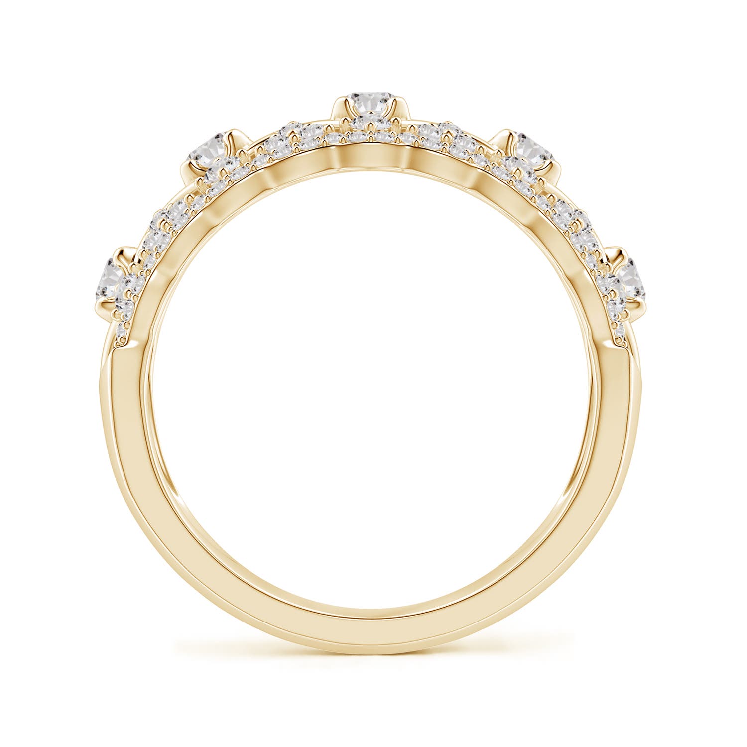 I-J, I1-I2 / 1.02 CT / 14 KT Yellow Gold