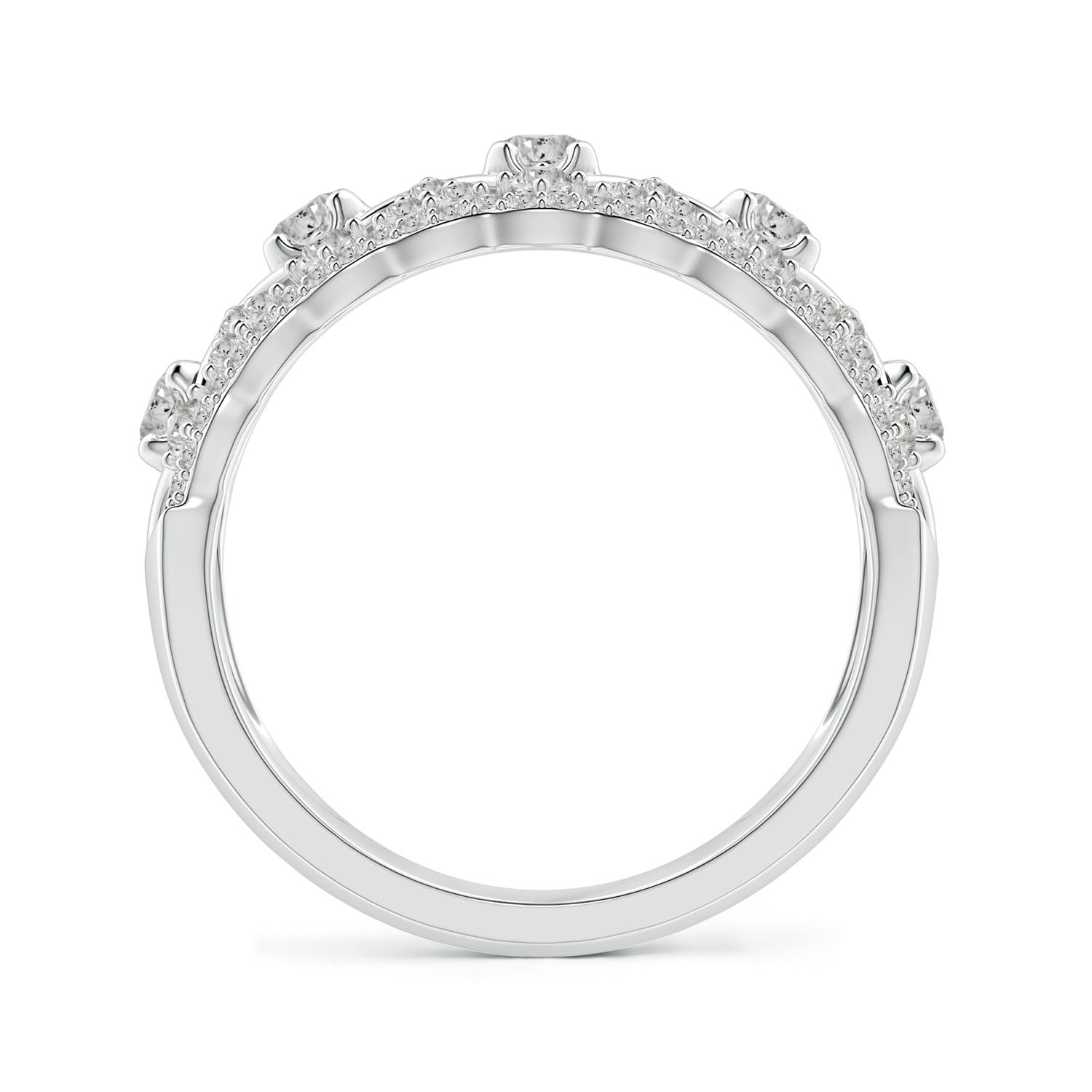 K, I3 / 1.02 CT / 14 KT White Gold