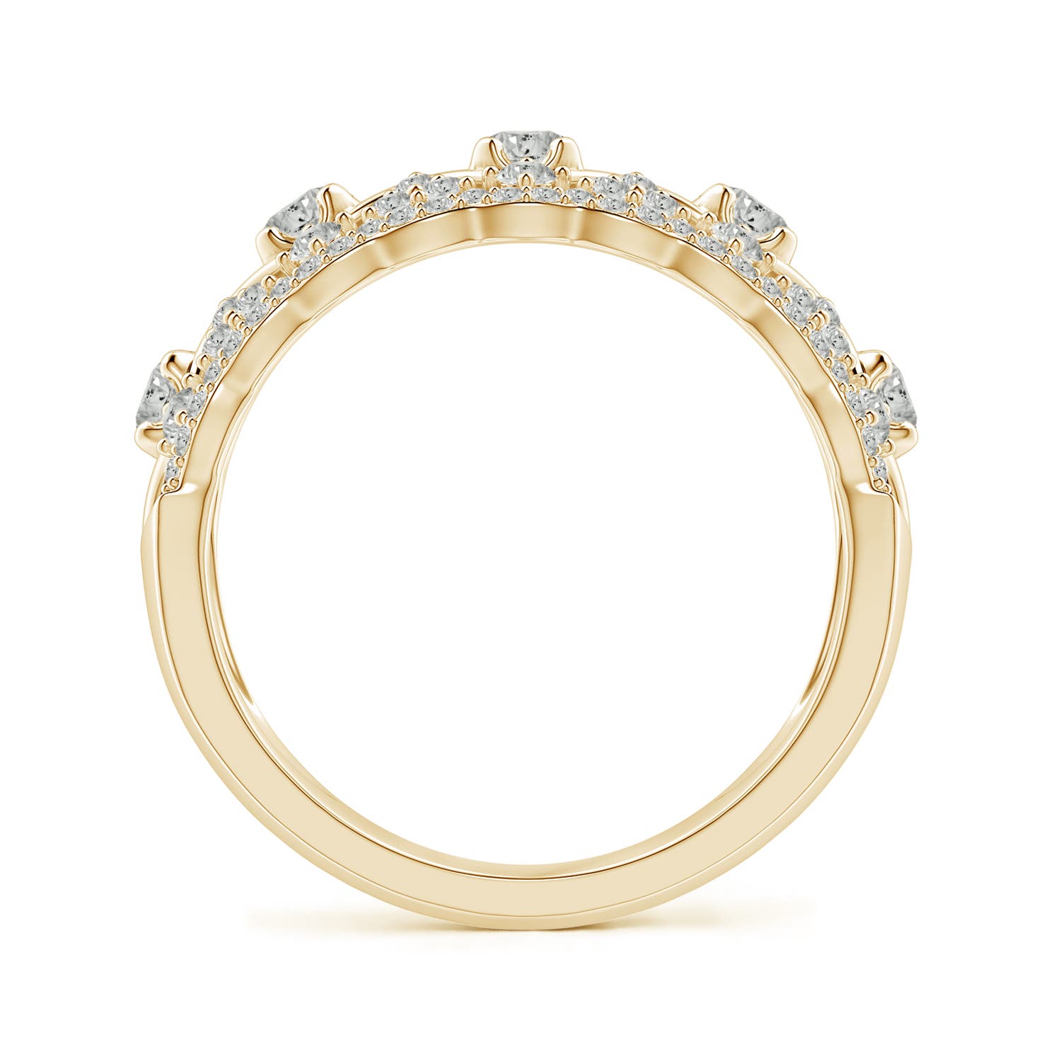 K, I3 / 1.02 CT / 14 KT Yellow Gold