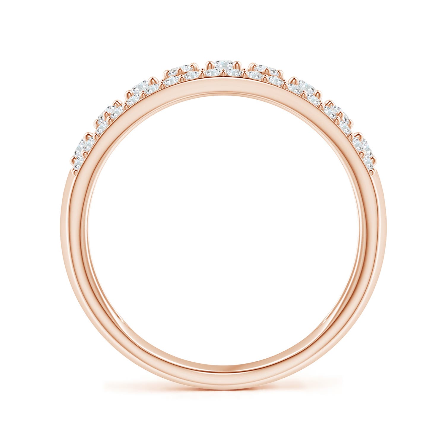 F-G, VS / 0.88 CT / 14 KT Rose Gold