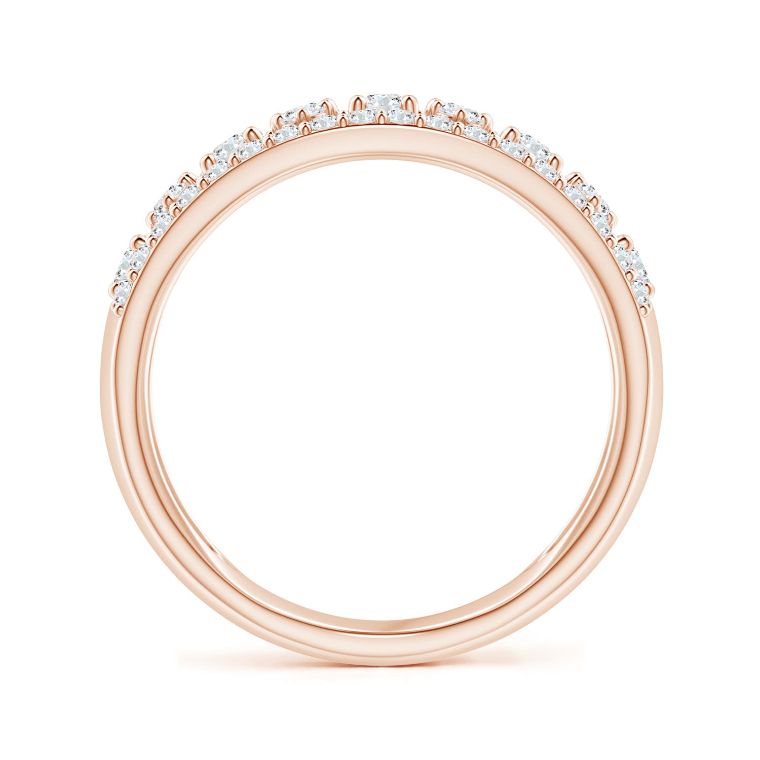 G, VS2 / 1.19 CT / 14 KT Rose Gold