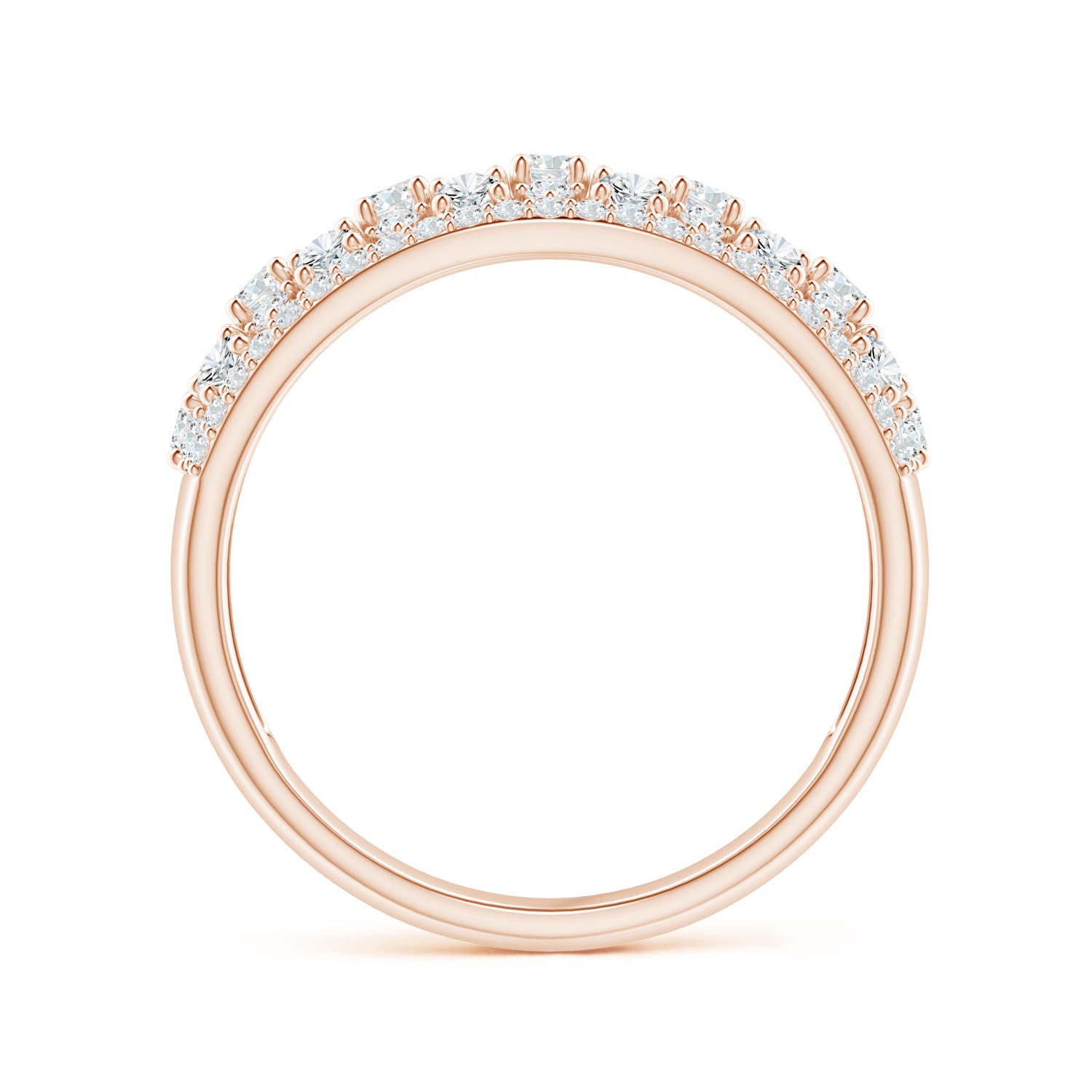 G, VS2 / 1.02 CT / 14 KT Rose Gold