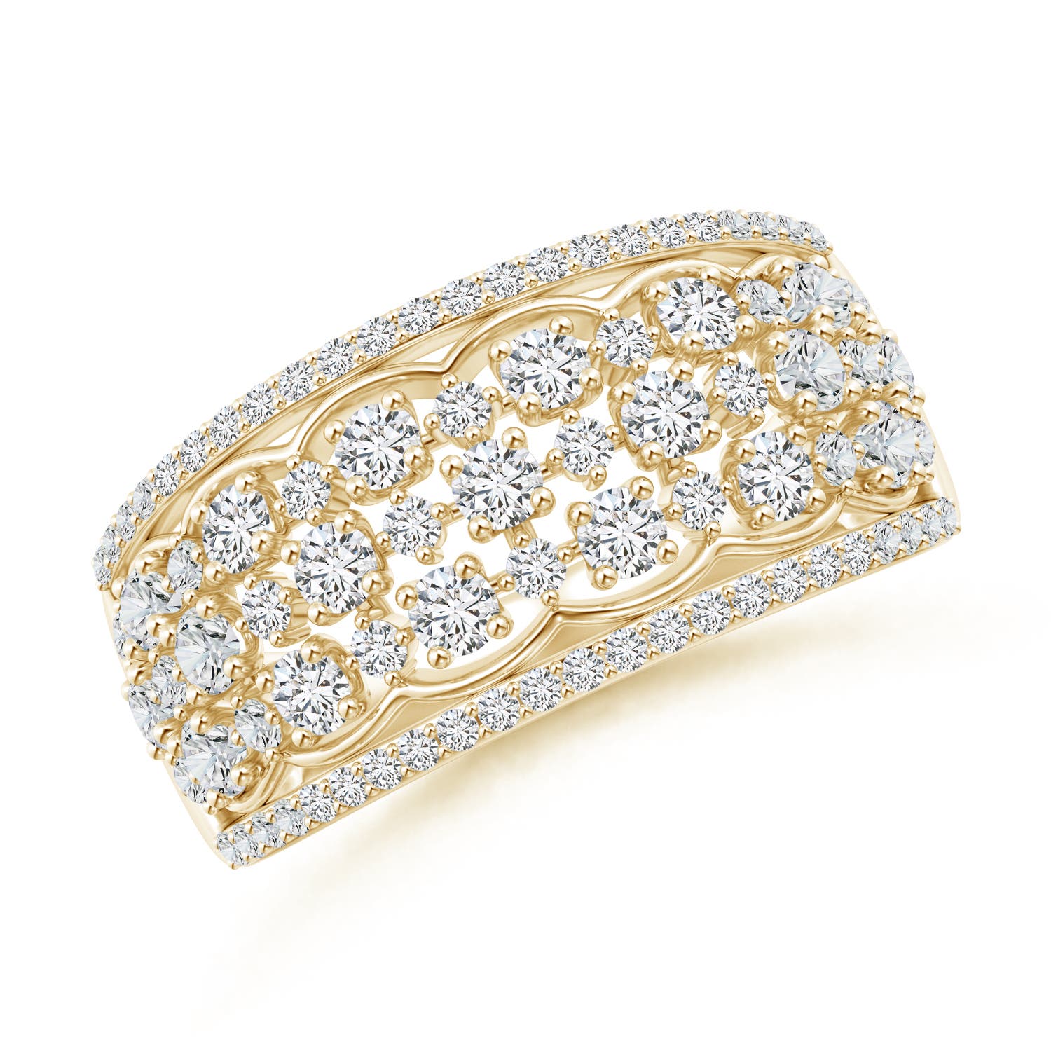 H, SI2 / 1.02 CT / 14 KT Yellow Gold