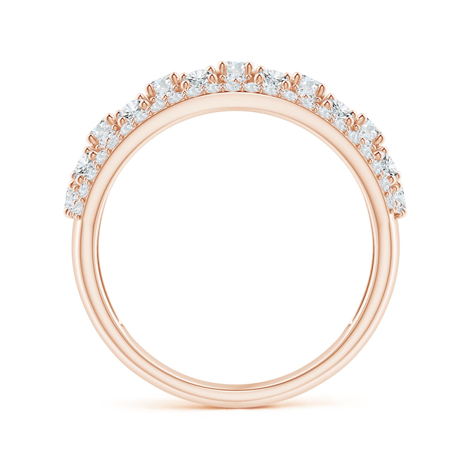 G, VS2 / 1.35 CT / 14 KT Rose Gold