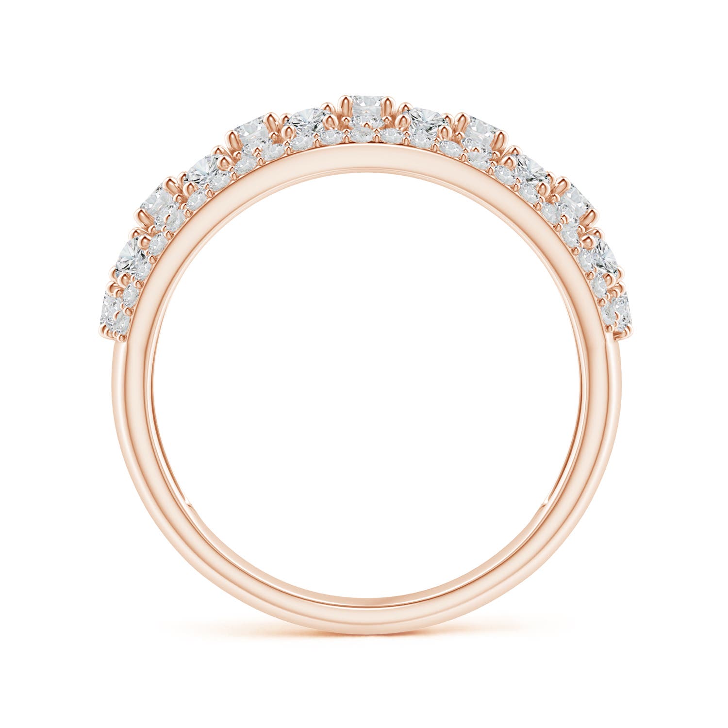 H, SI2 / 1.35 CT / 14 KT Rose Gold